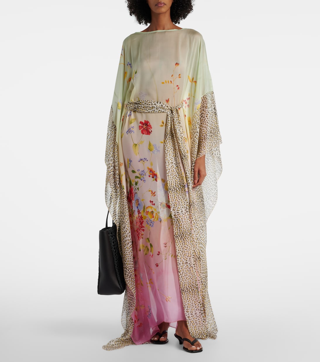 Bedruckter Kaftan aus Seide | Roberto Cavalli