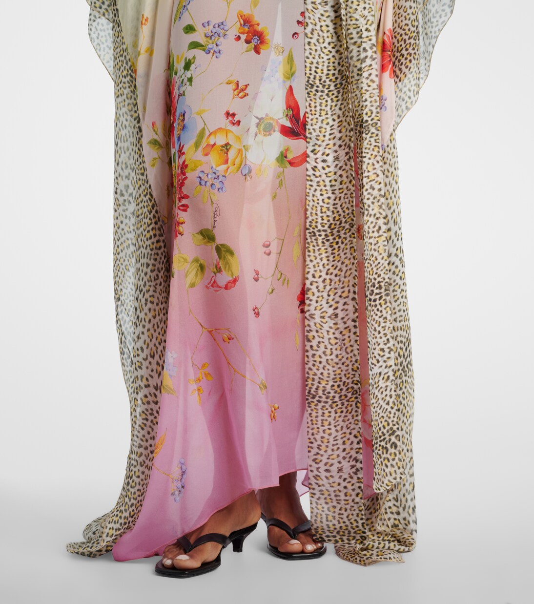Bedruckter Kaftan aus Seide | Roberto Cavalli