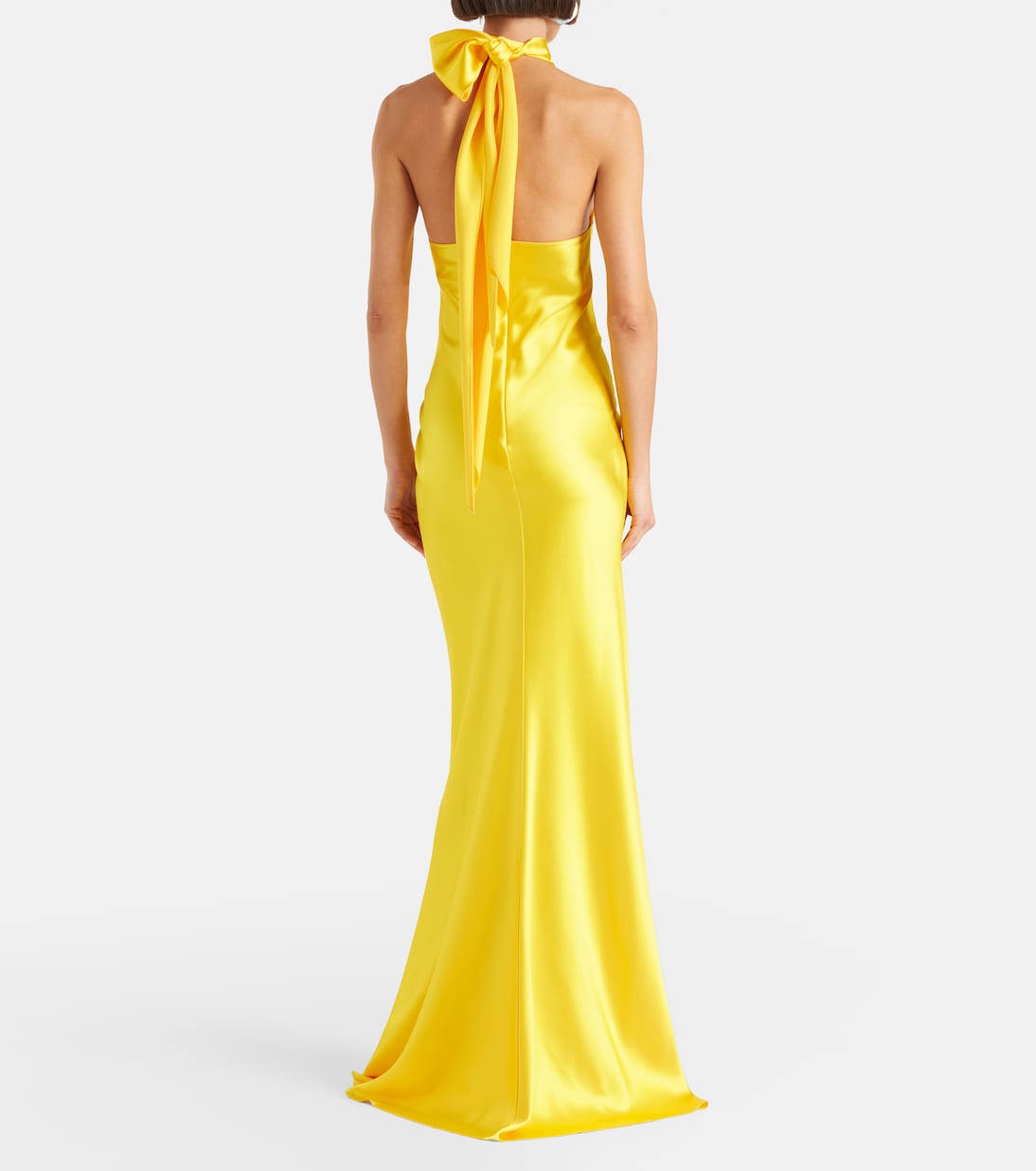 Chilton satin gown | Ralph Lauren Collection