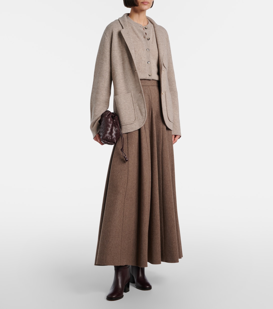 Blazer aus Wolle und Kaschmir | Jardin des Orangers