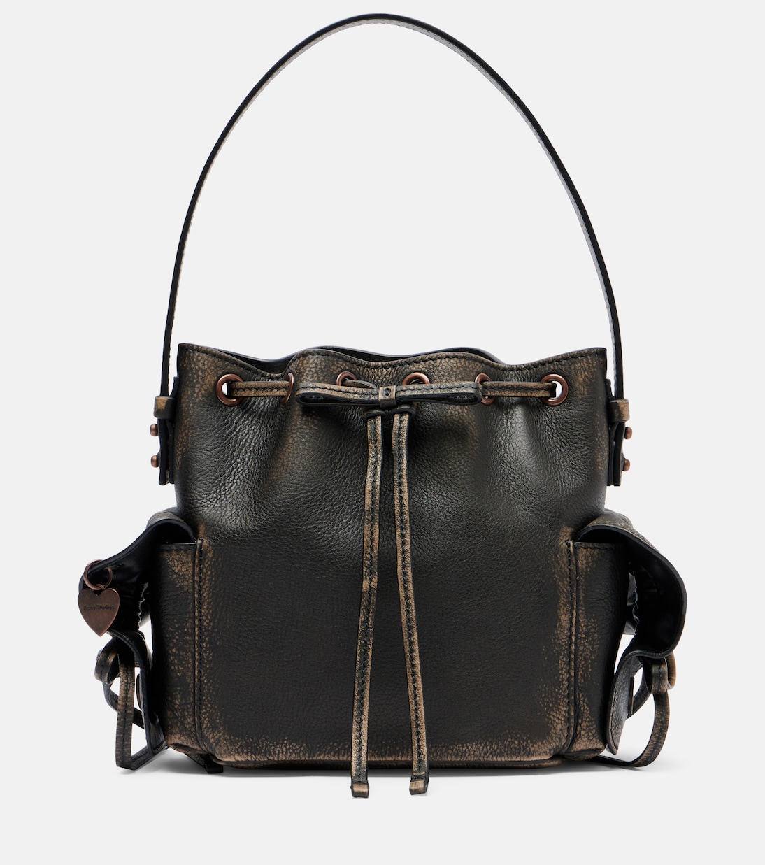 Leather bucket bag | Acne Studios