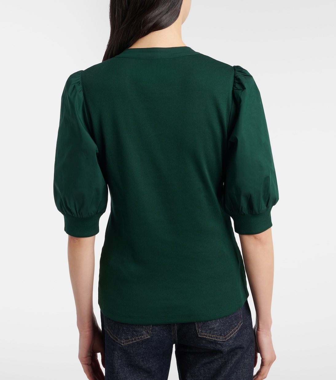 Top Coralee aus einem Baumwollgemisch | Veronica Beard