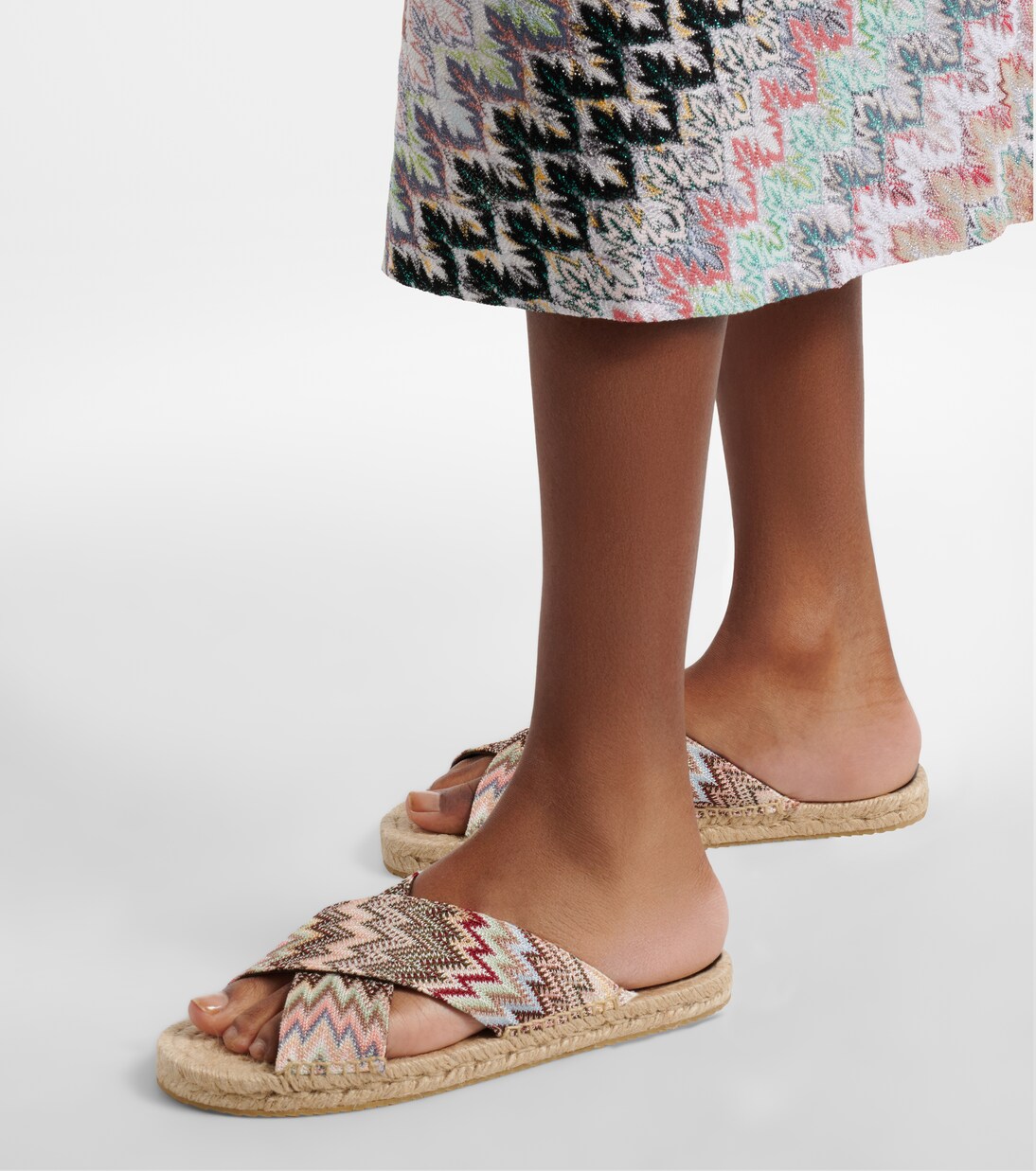 Harlow Zigzag espadrille sandals | Missoni