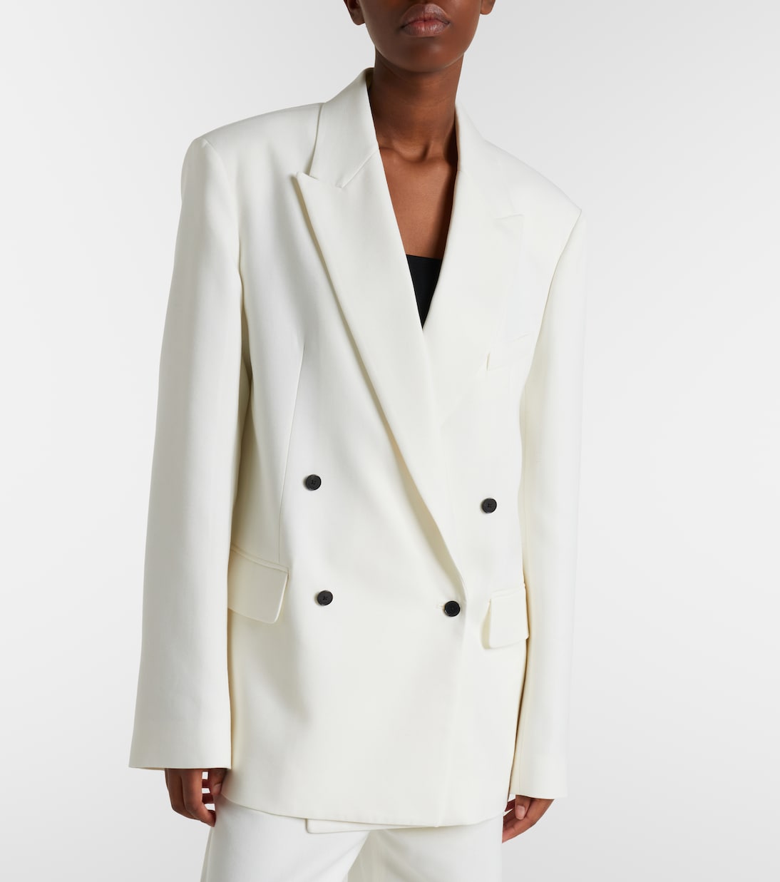 Newark double-breasted blazer | The Frankie Shop