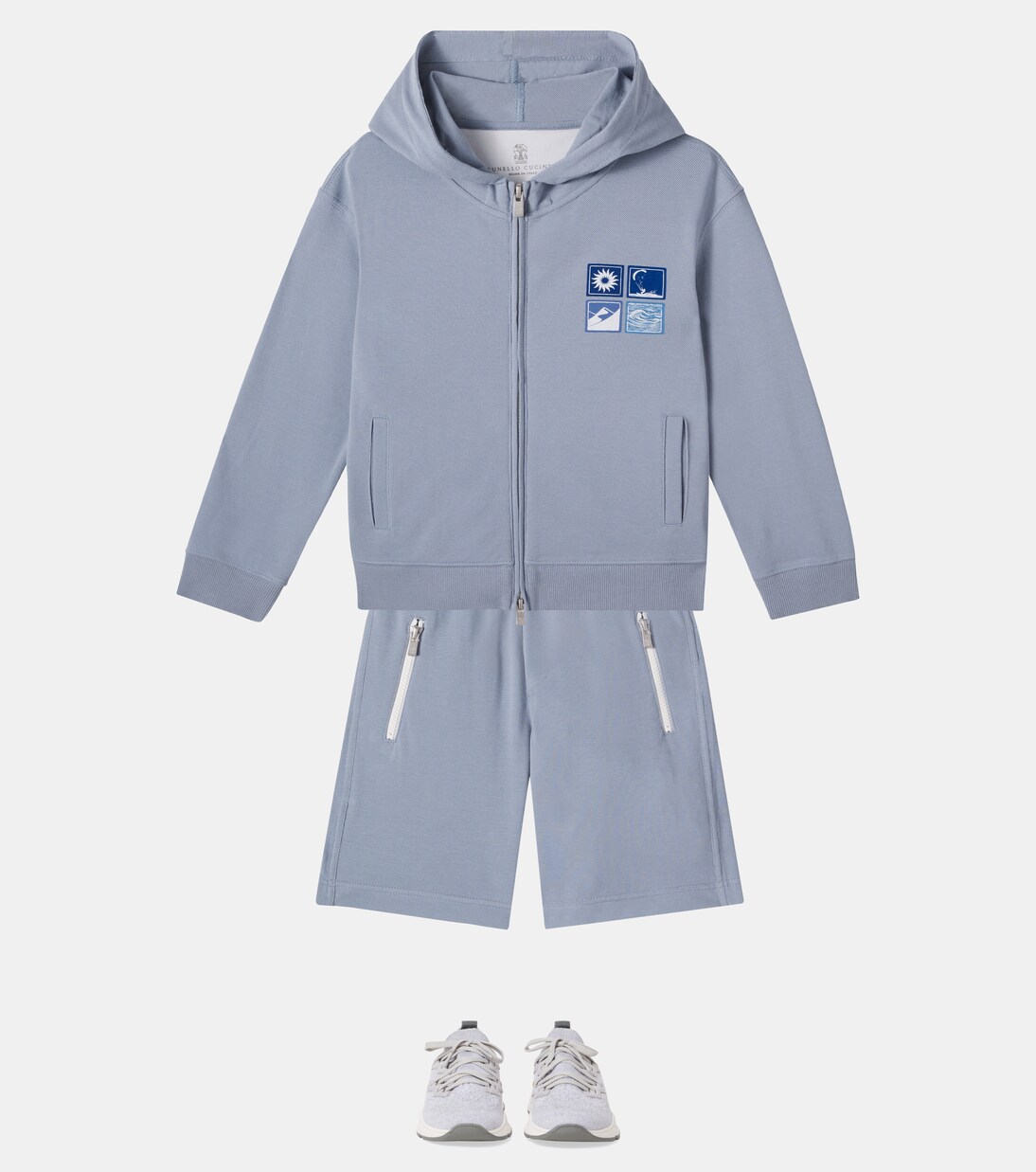 Short en coton | Brunello Cucinelli Kids