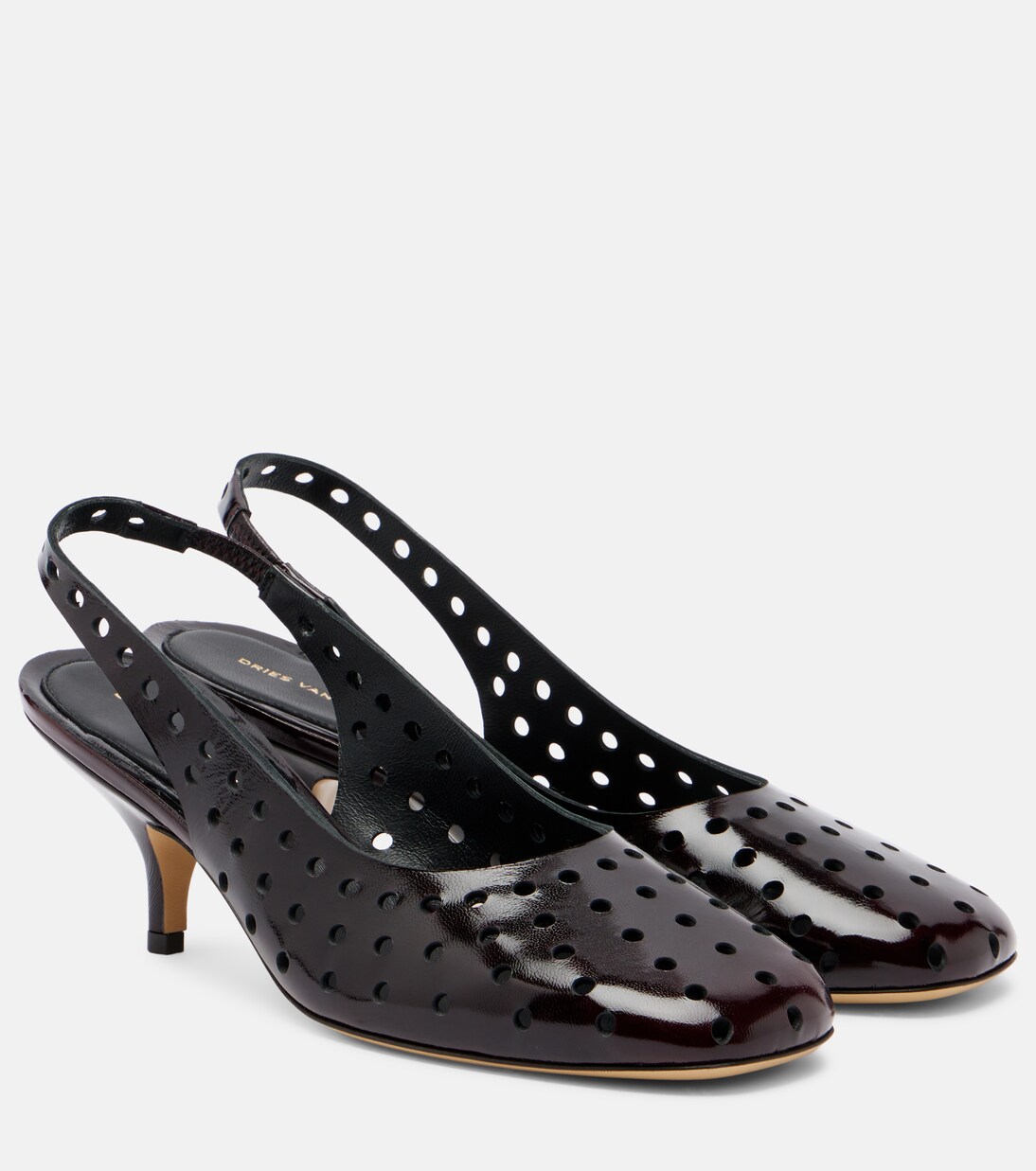 Escarpins slingback 65 en cuir | Dries Van Noten