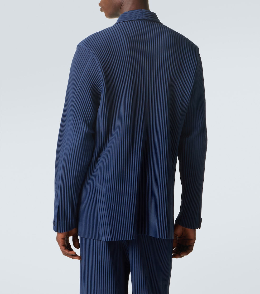 Tailored Pleats 1 double-breasted blazer | Homme Plissé Issey Miyake
