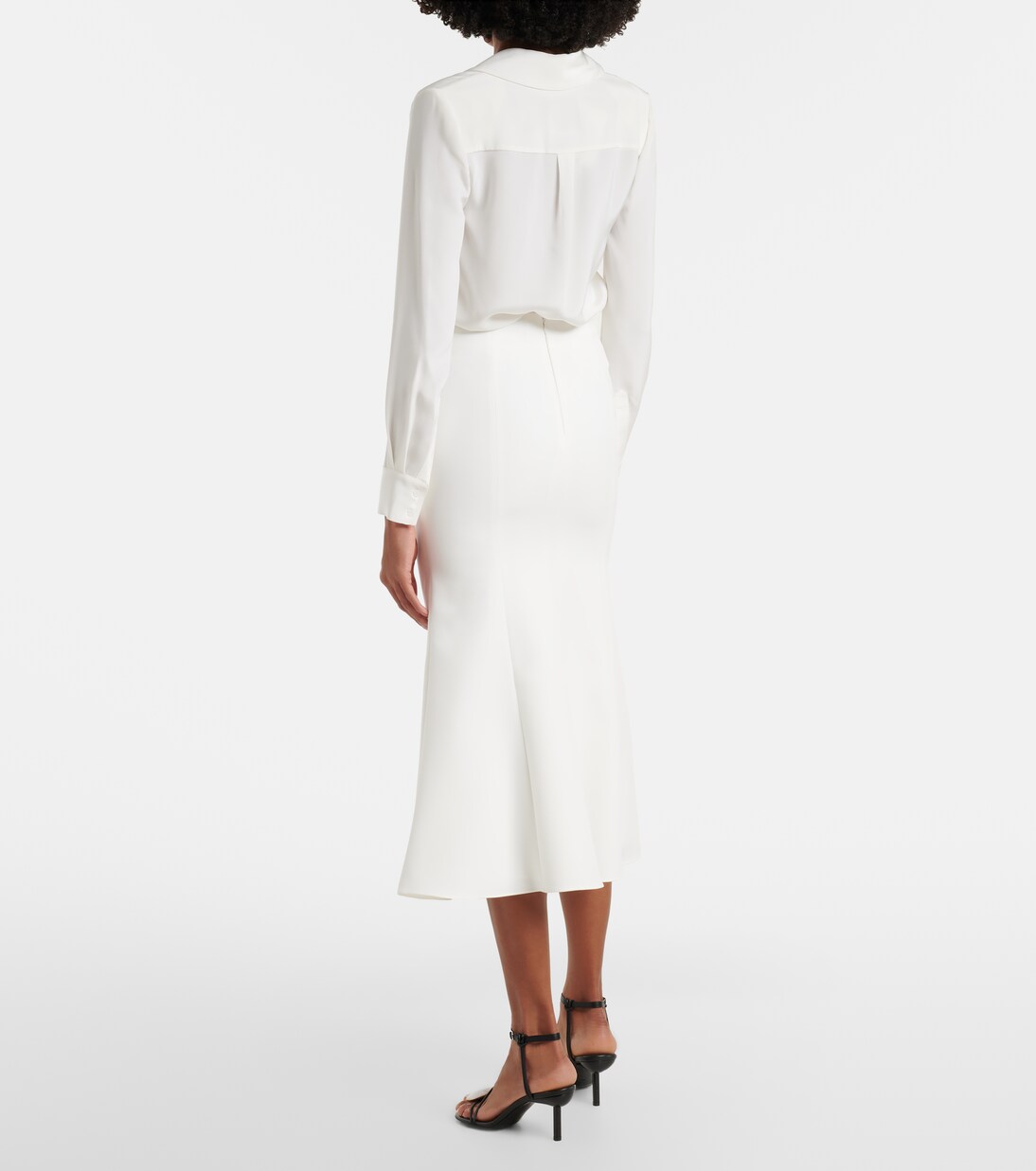 Falda midi de crepé | Roland Mouret