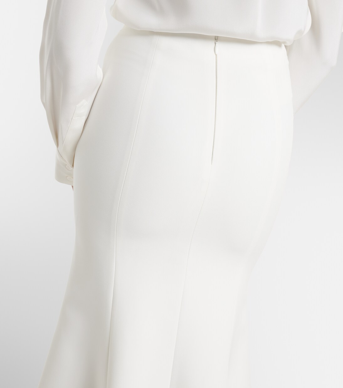 Falda midi de crepé | Roland Mouret