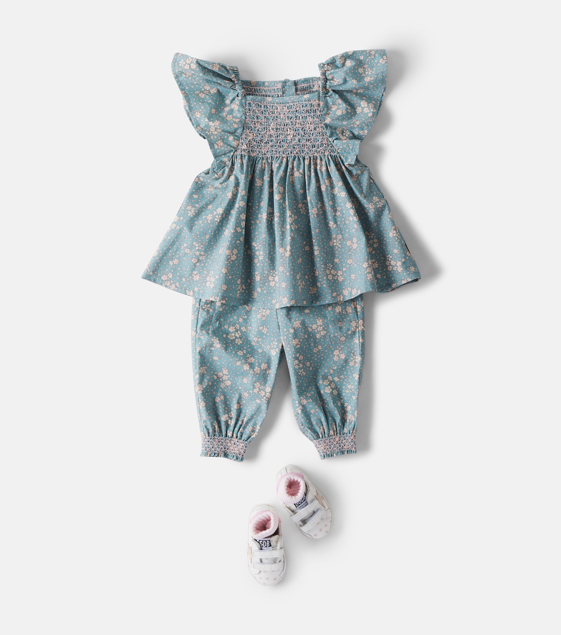 Baby Hose Sara aus Baumwolle | Wheat