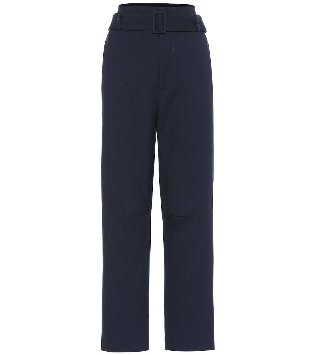 High-rise stretch wool-blend pants | MM6 Maison Margiela