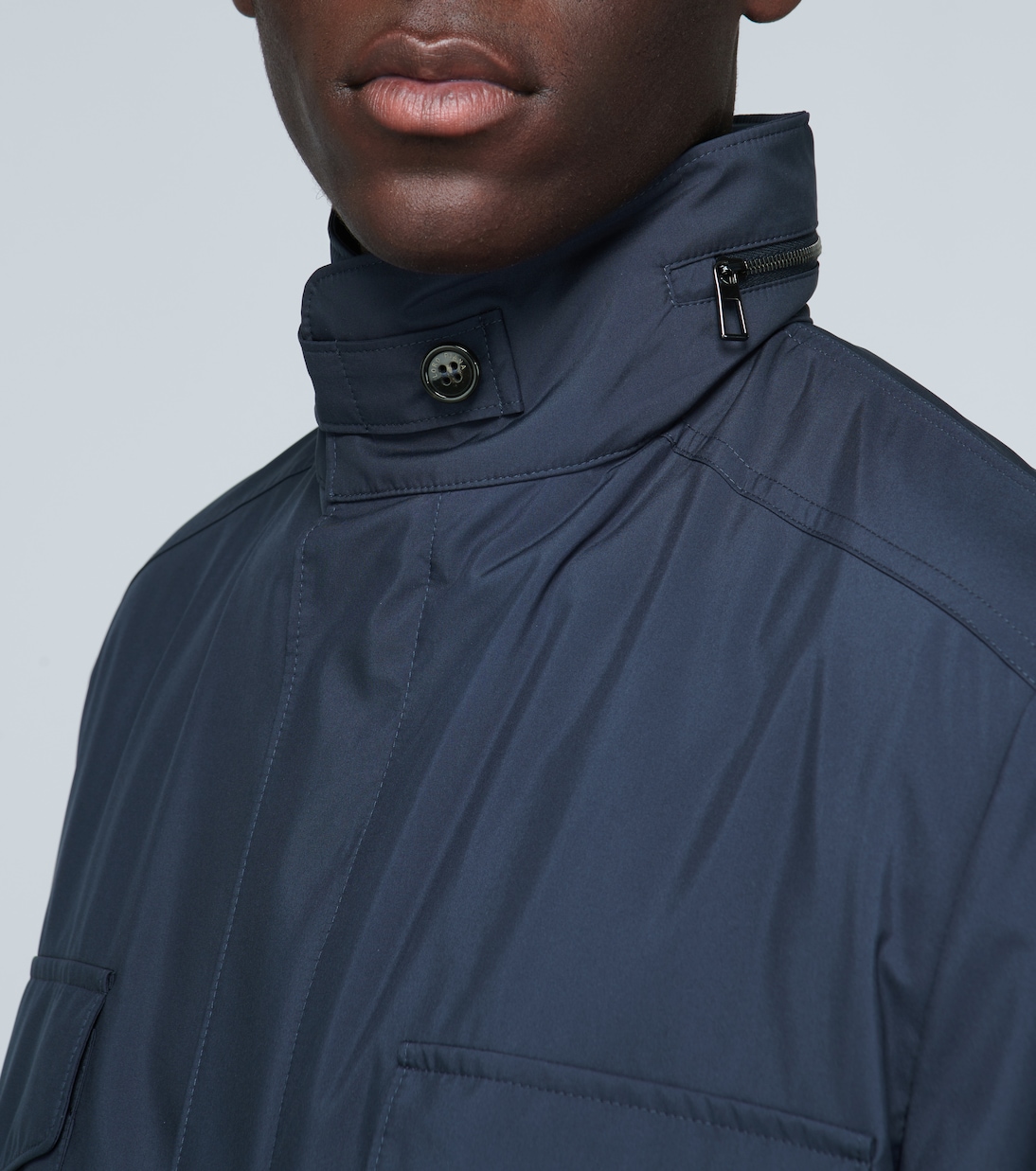 Cashmere-lined Traveller Windmate jacket | Loro Piana