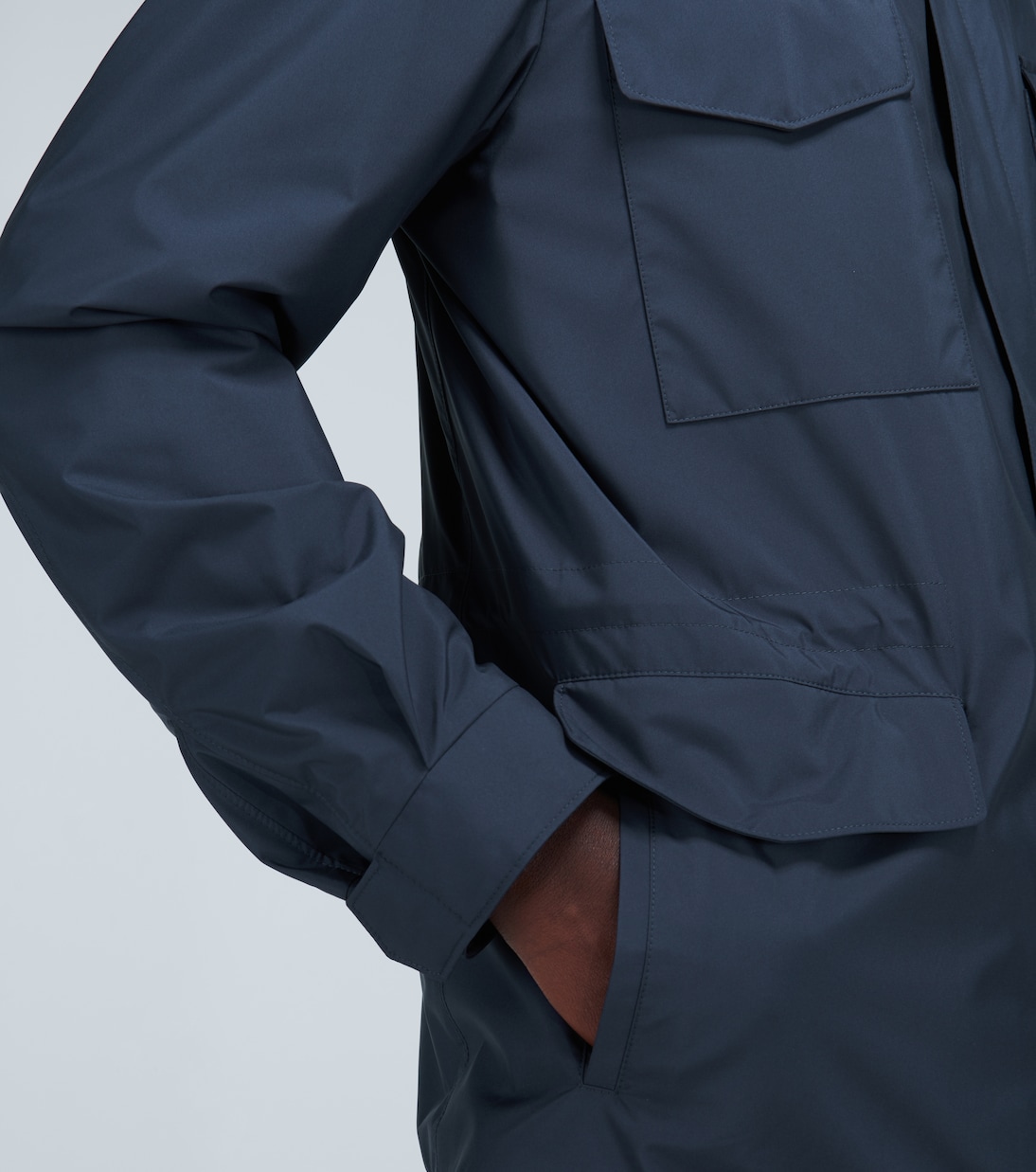 Cashmere-lined Traveller Windmate jacket | Loro Piana