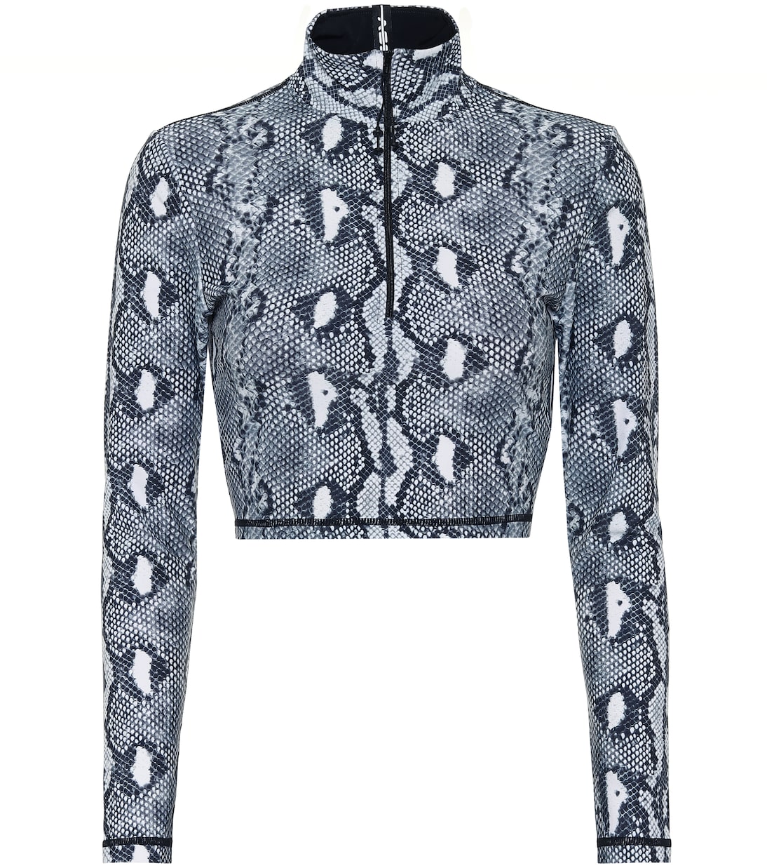 Snake-print sports top | Adam Selman Sport