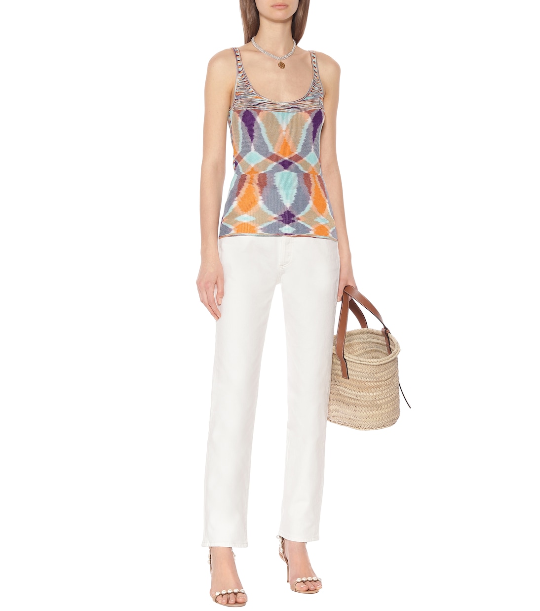 Tanktop aus Häkelstrick | Missoni