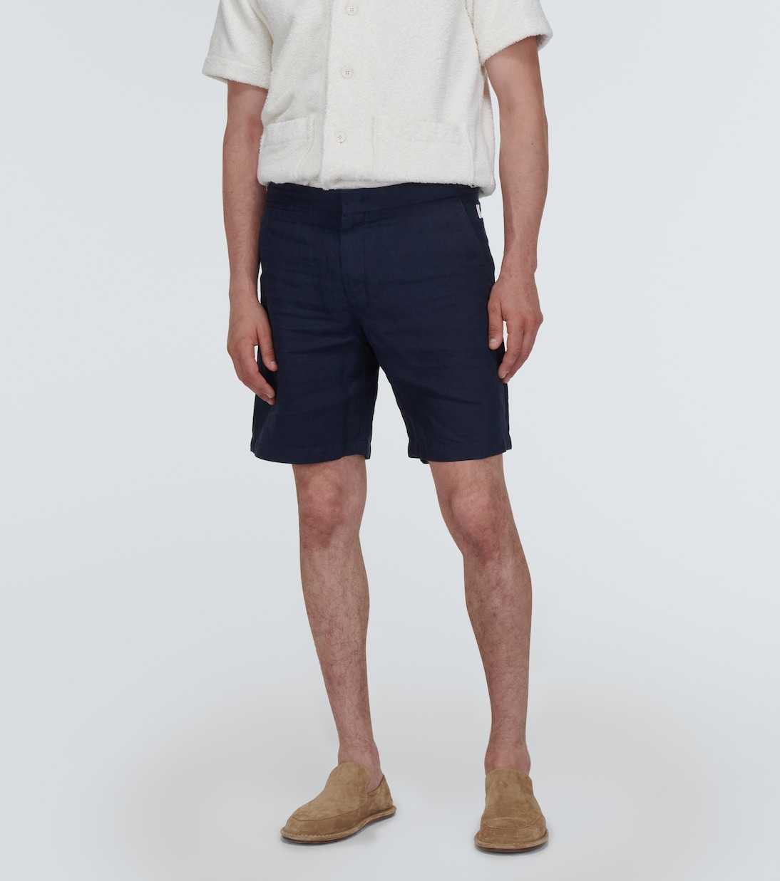 Norwich slim-fit linen shorts | Orlebar Brown