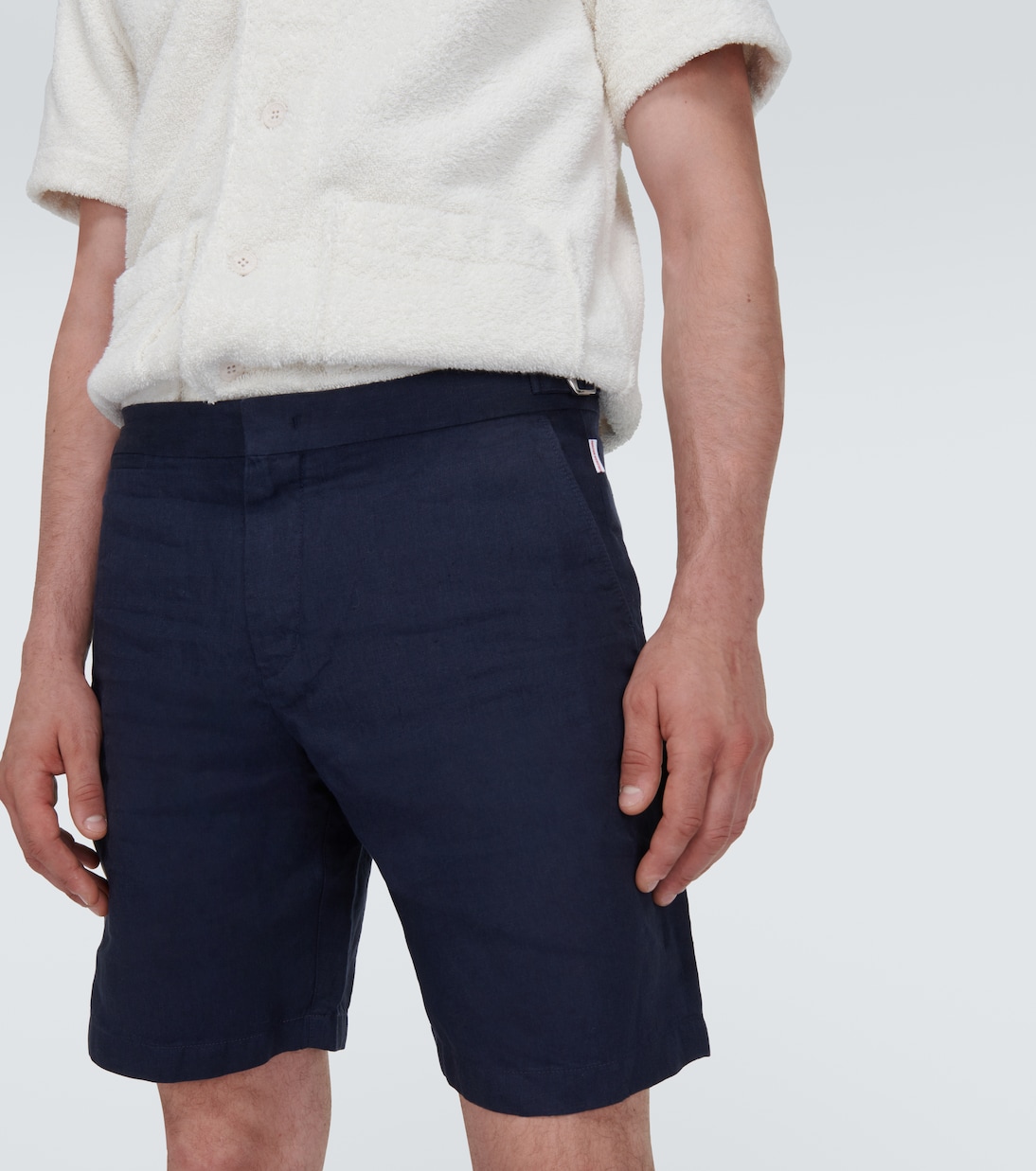 Norwich slim-fit linen shorts | Orlebar Brown