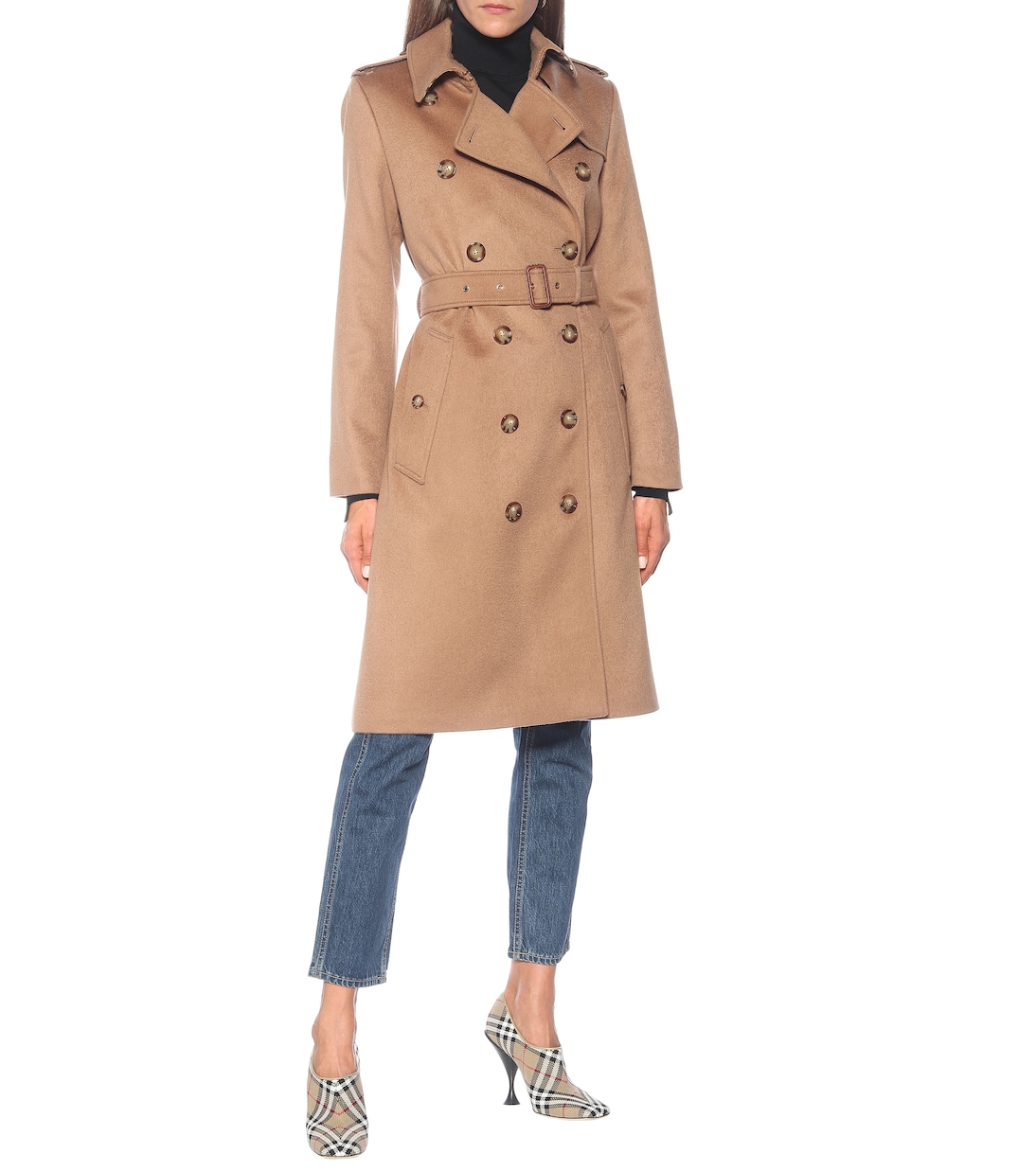Kensington cashmere trench coat shop