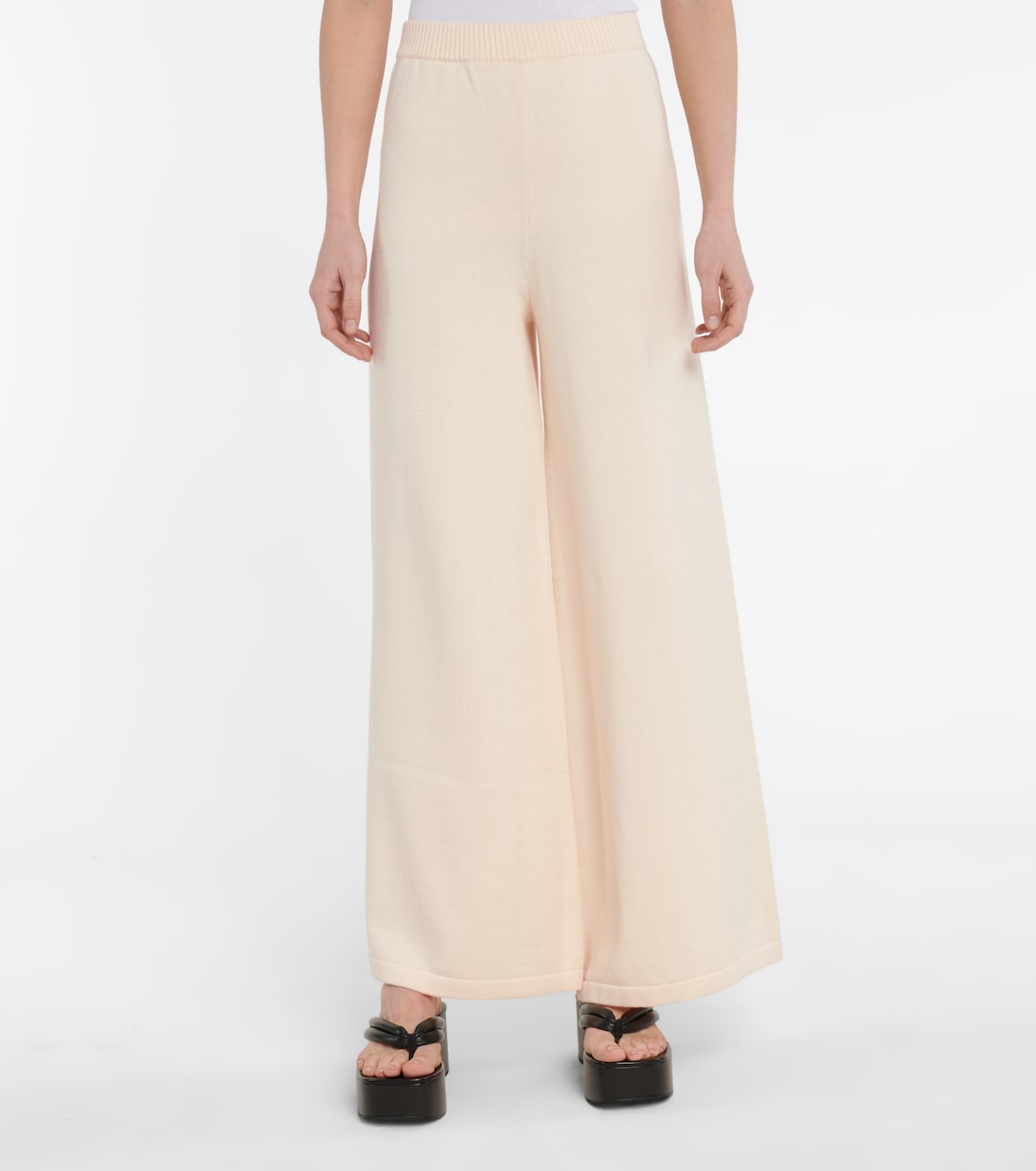 Pantalon ample Mitchell en coton mélangé | Staud