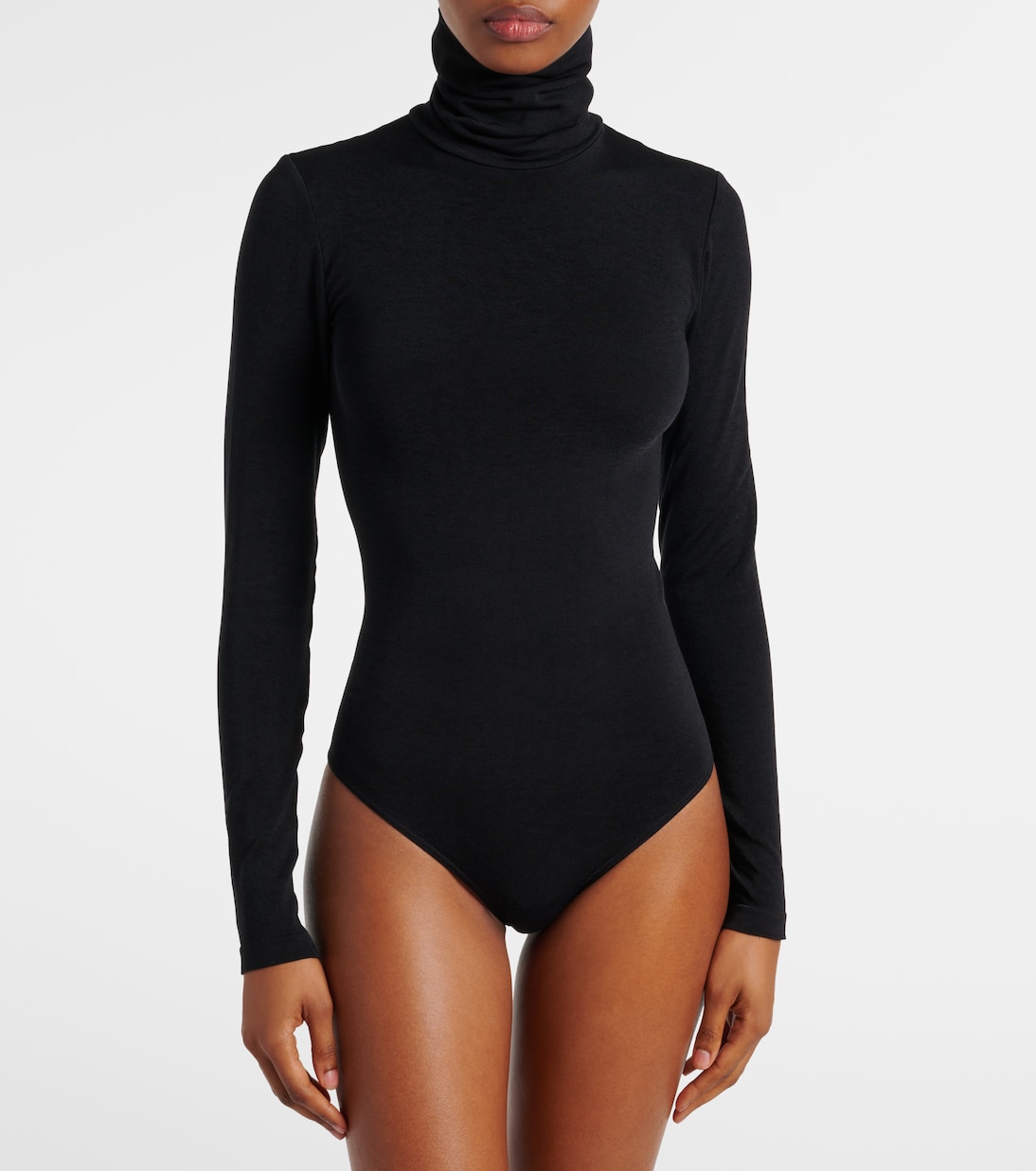 Colorado cotton-blend turtleneck bodysuit | Wolford