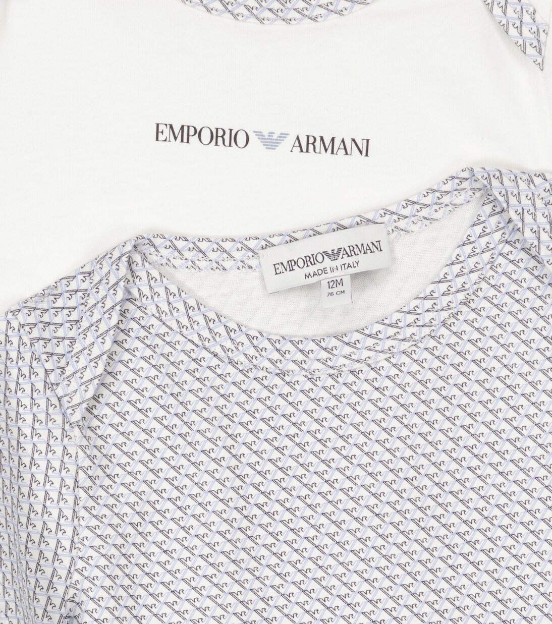 Bébé – Set de 2 bodys en coton | Emporio Armani Kids