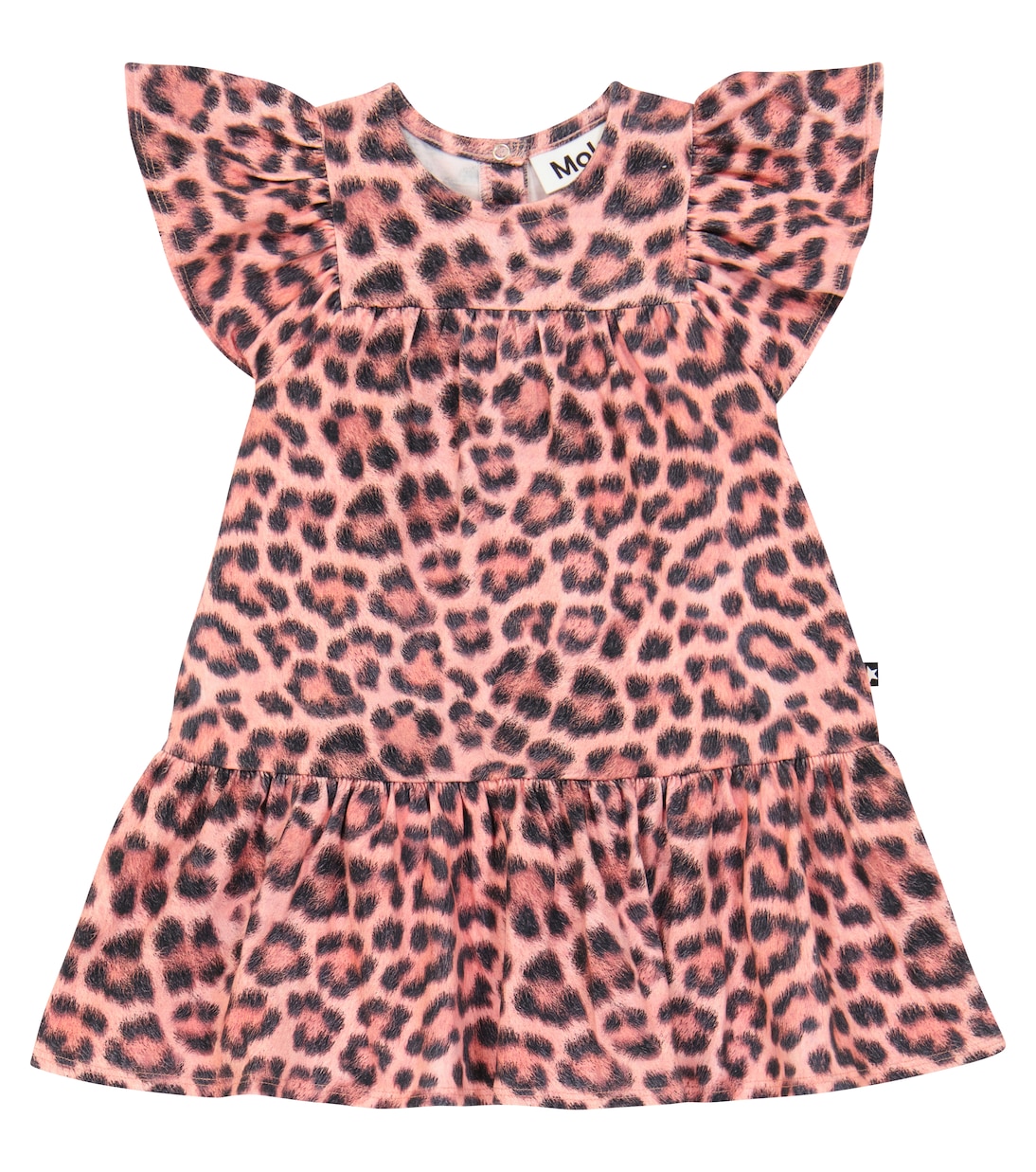 Bebé - vestido Carolle con estampado de leopardo | Molo