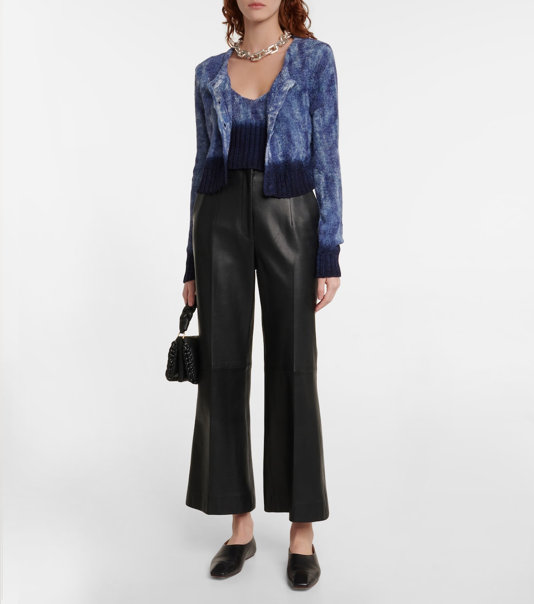 Sim tie-dye silk crop top | Altuzarra