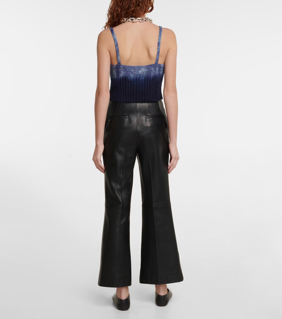 Sim tie-dye silk crop top | Altuzarra