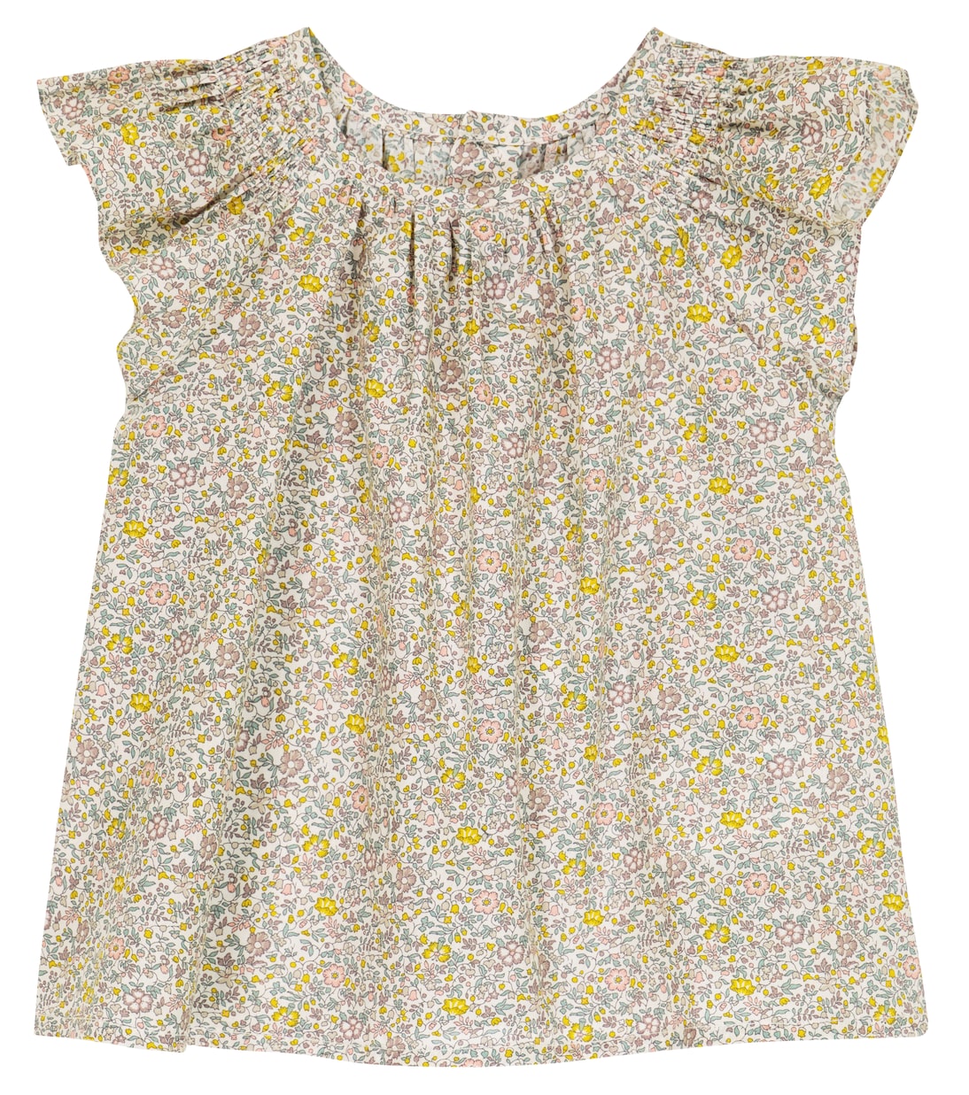 Baby - Abito in cotone con stampa floreale | Bonpoint