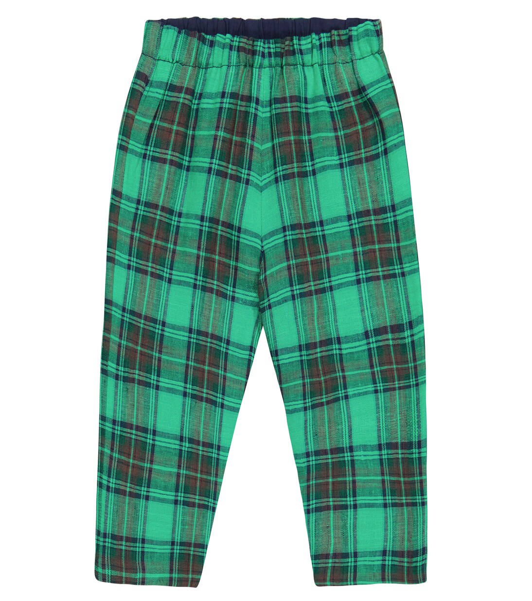 Bébé – Pantalon Dandy en lin à carreaux | Bonpoint