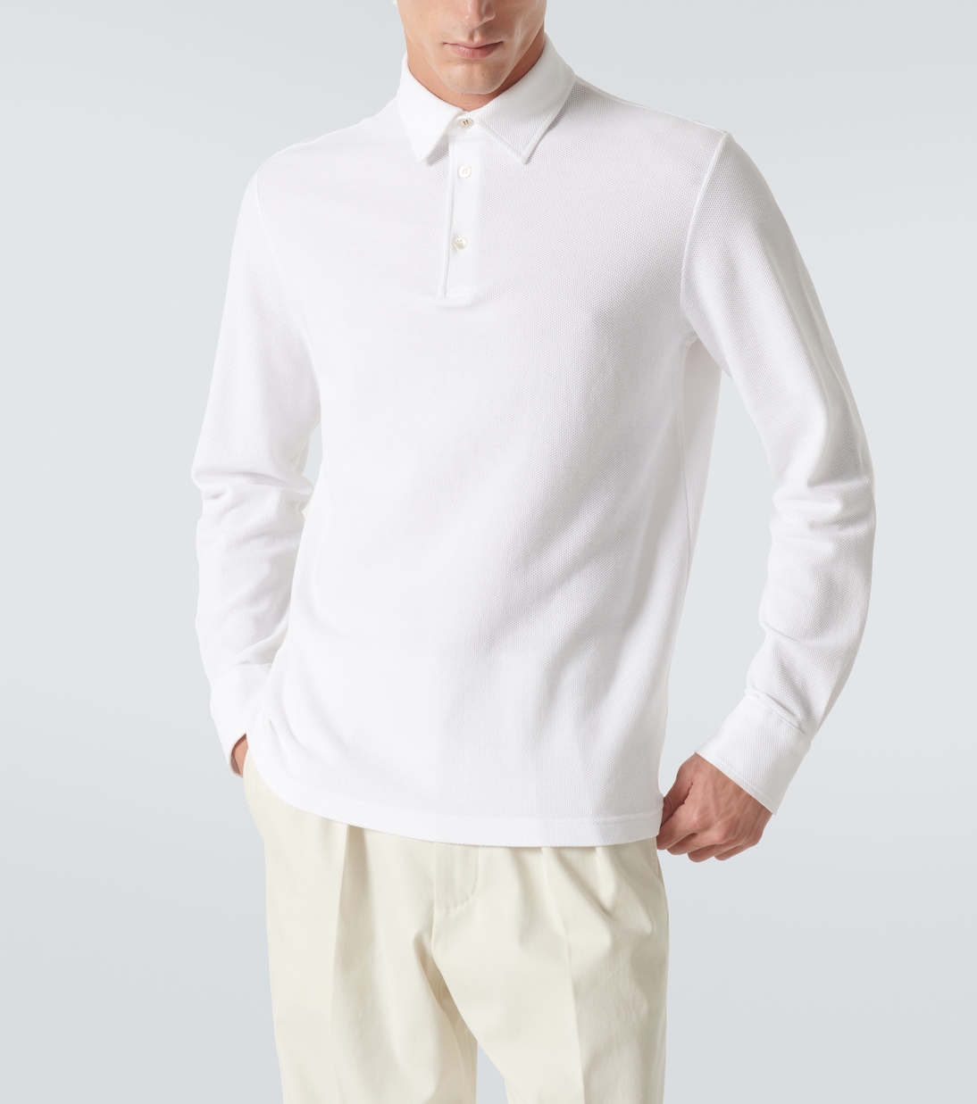 Polohemd aus Baumwolle | Loro Piana