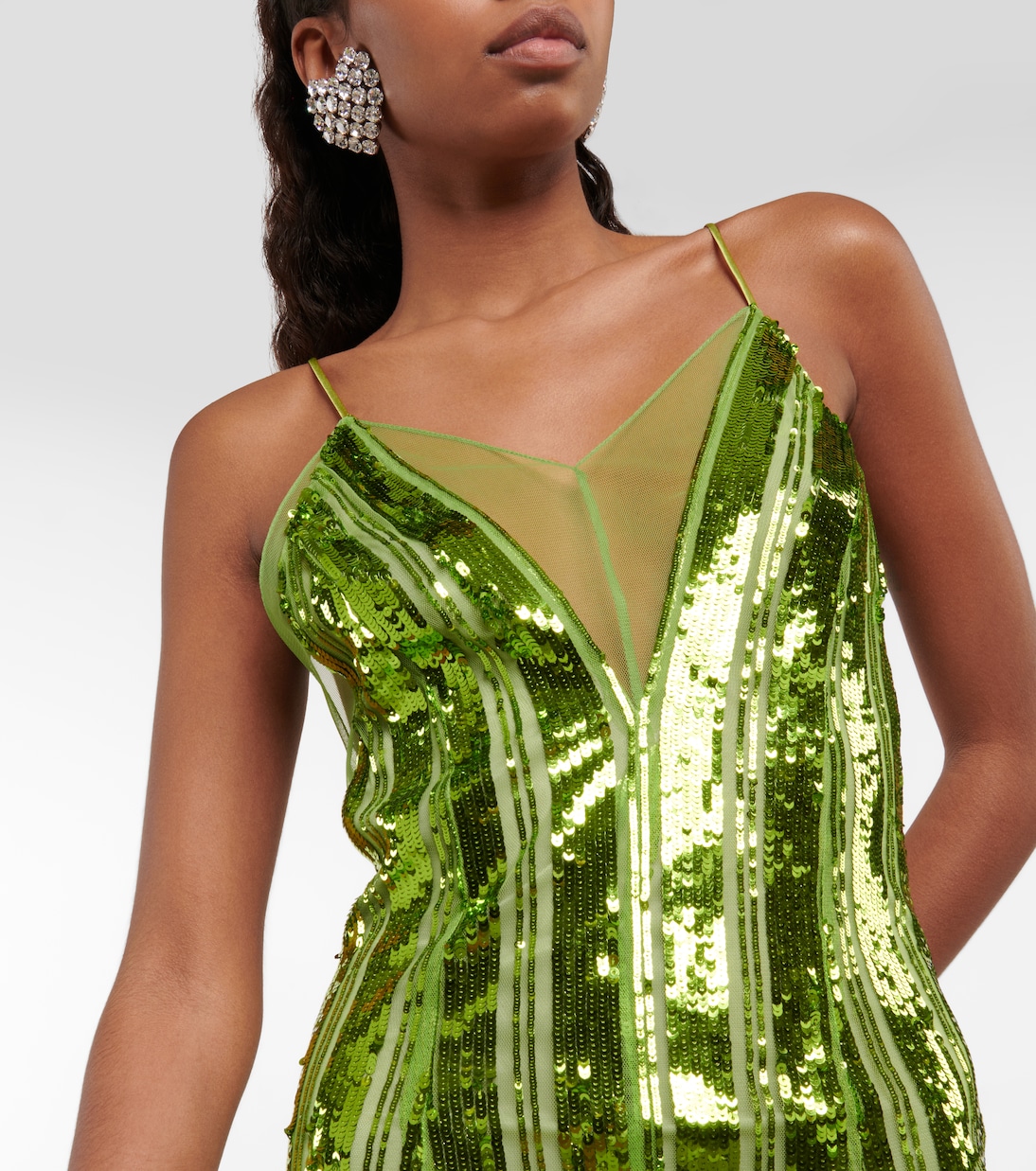 Robe Kate mit Pailletten | Galvan