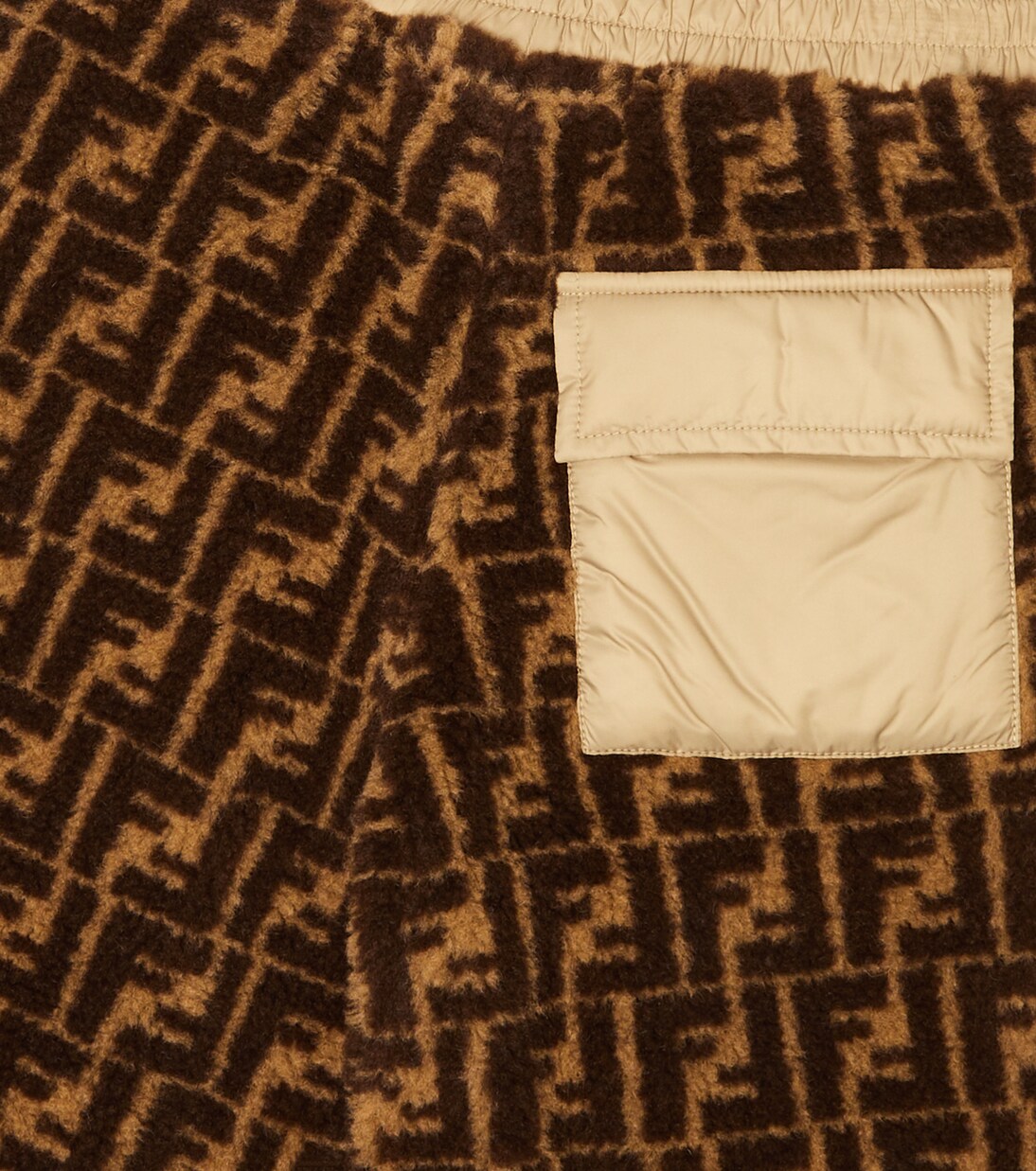 Shorts FF de forro polar | Fendi Kids