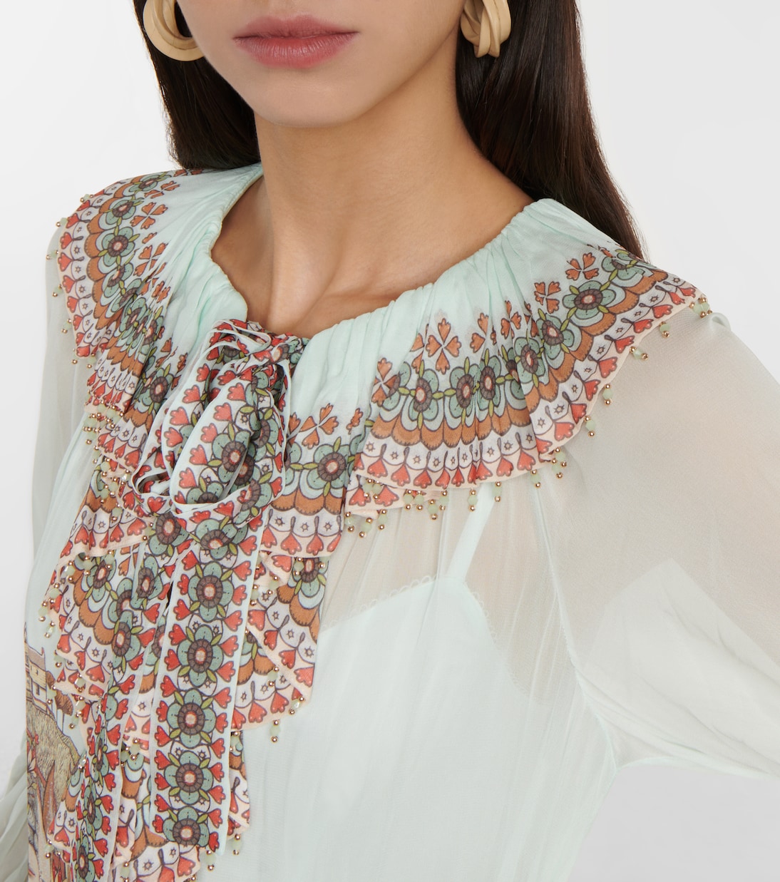Kaleidoscope embellished midi dress | Zimmermann