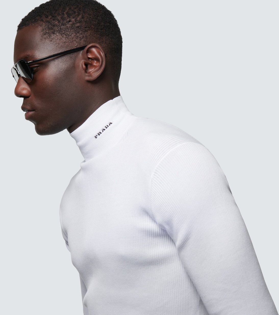 Symbole angular logo sunglasses | Prada