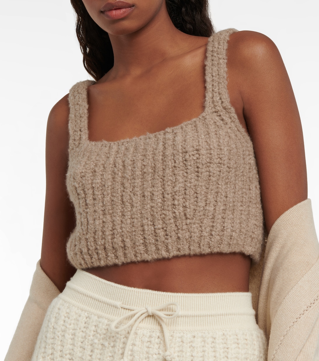 Top cropped in cashmere | Loro Piana