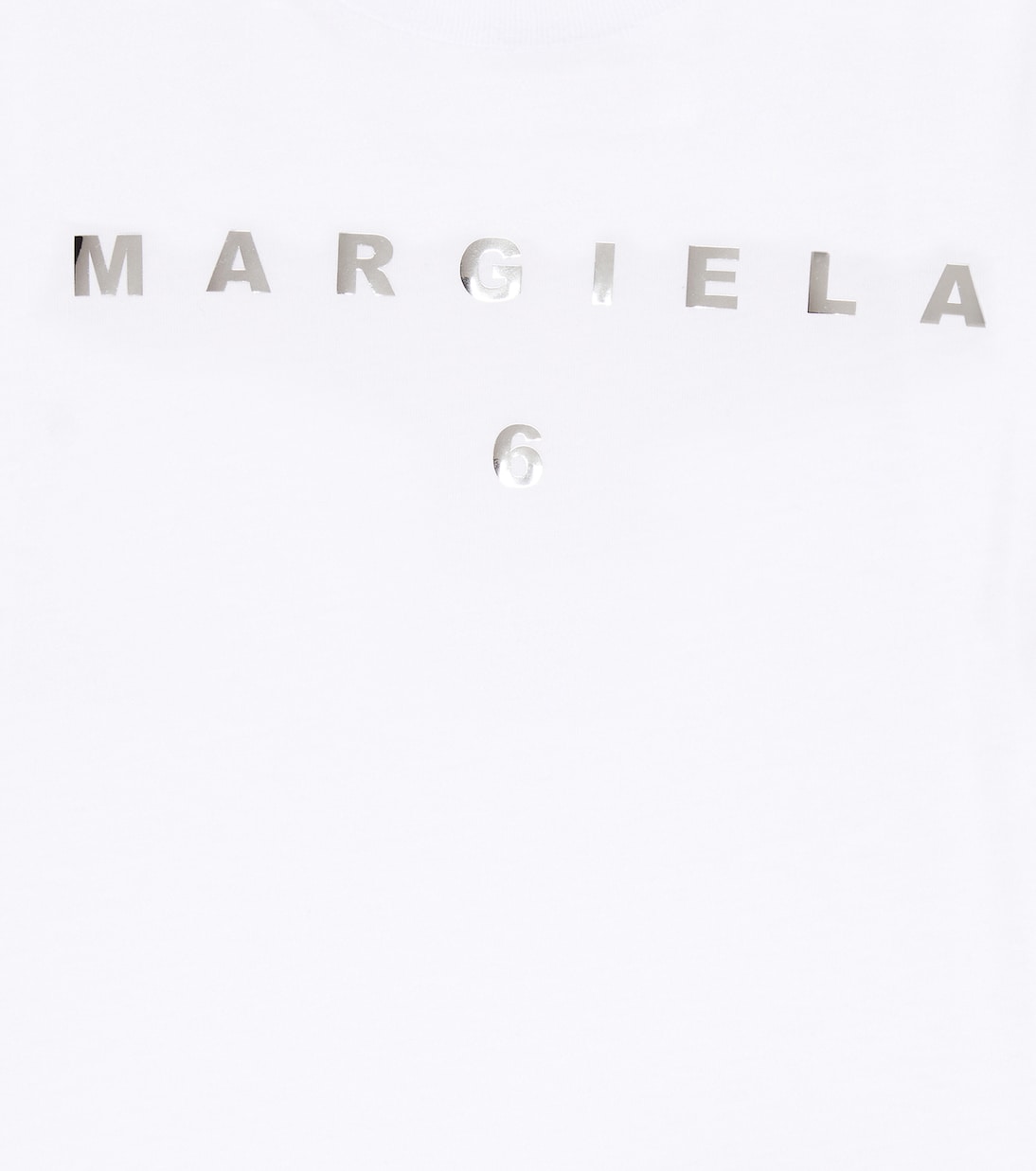 T-Shirt aus Baumwoll-Jersey | MM6 Maison Margiela Kids