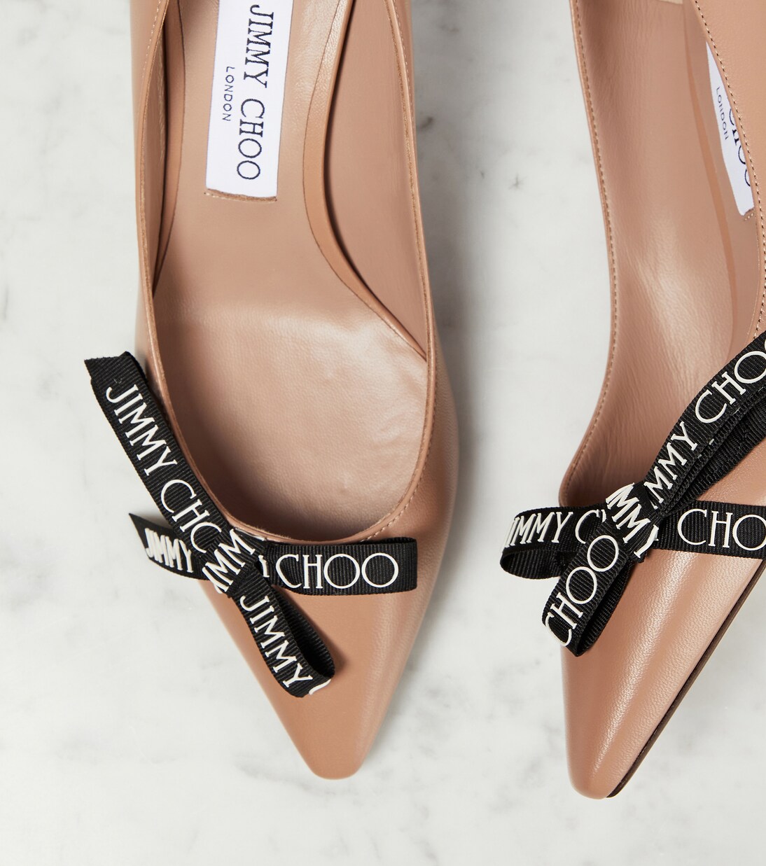 Romy 60 embellished leather pumps in pink - Jimmy Choo | Mytheresa