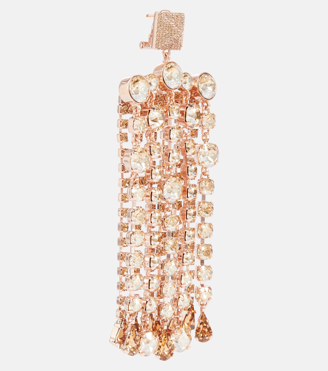 Boucles d'oreilles Rockstud à cristaux | Valentino