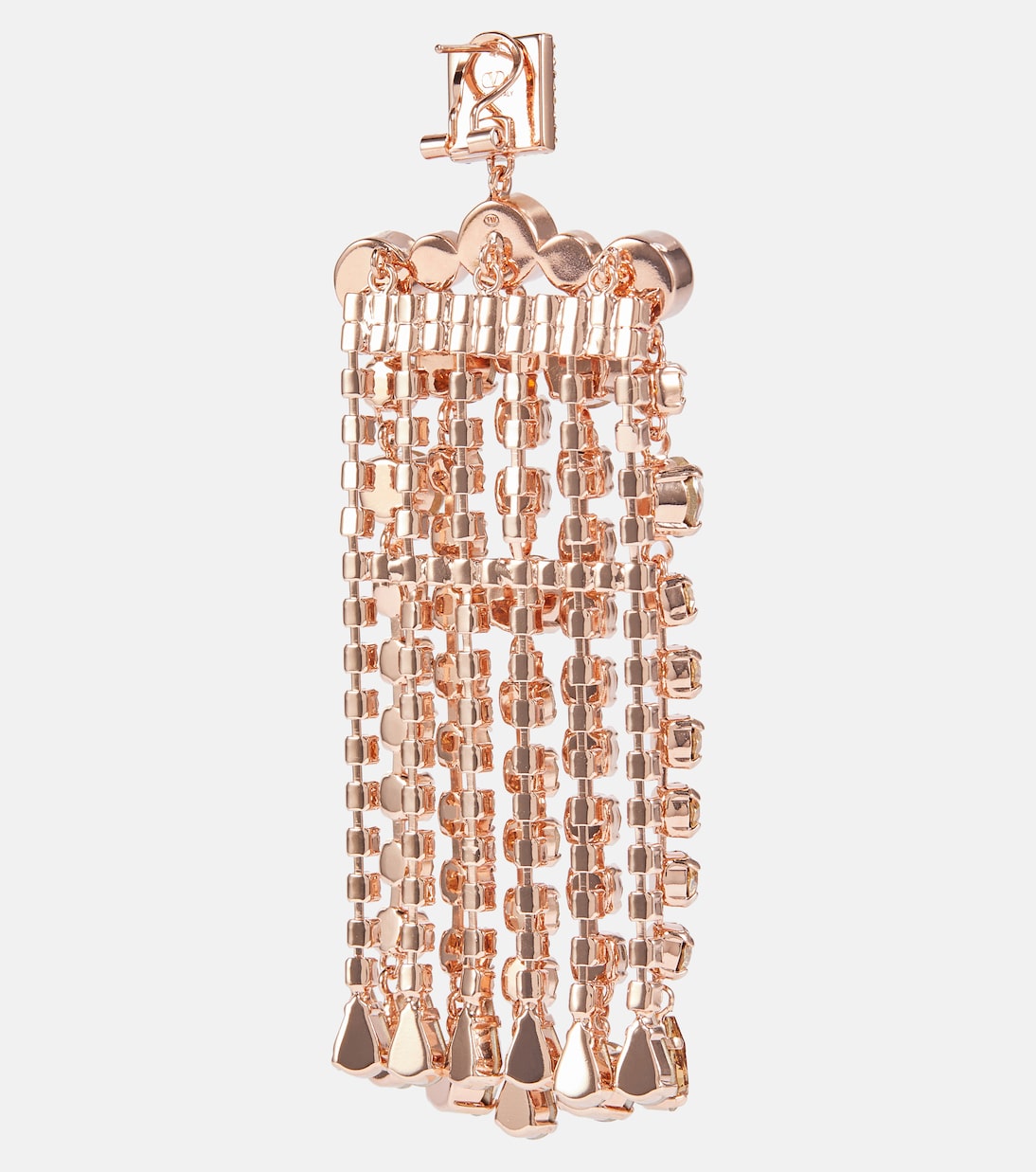 Boucles d'oreilles Rockstud à cristaux | Valentino