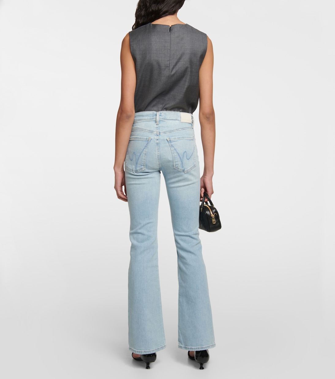 Jeans bootcut Emannuelle a vita bassa | Citizens of Humanity