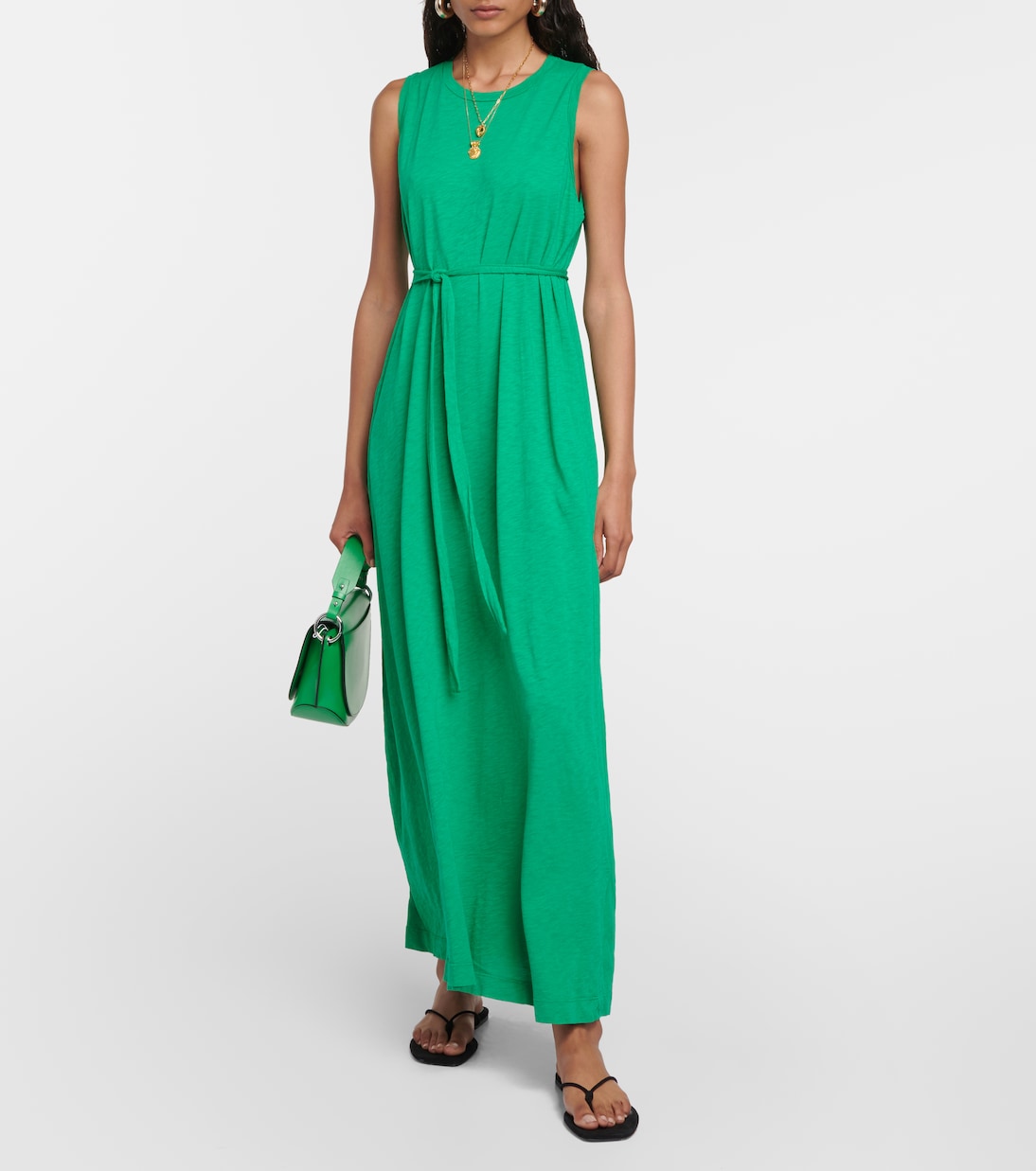 Maxikleid Edith aus Baumwolle | Velvet