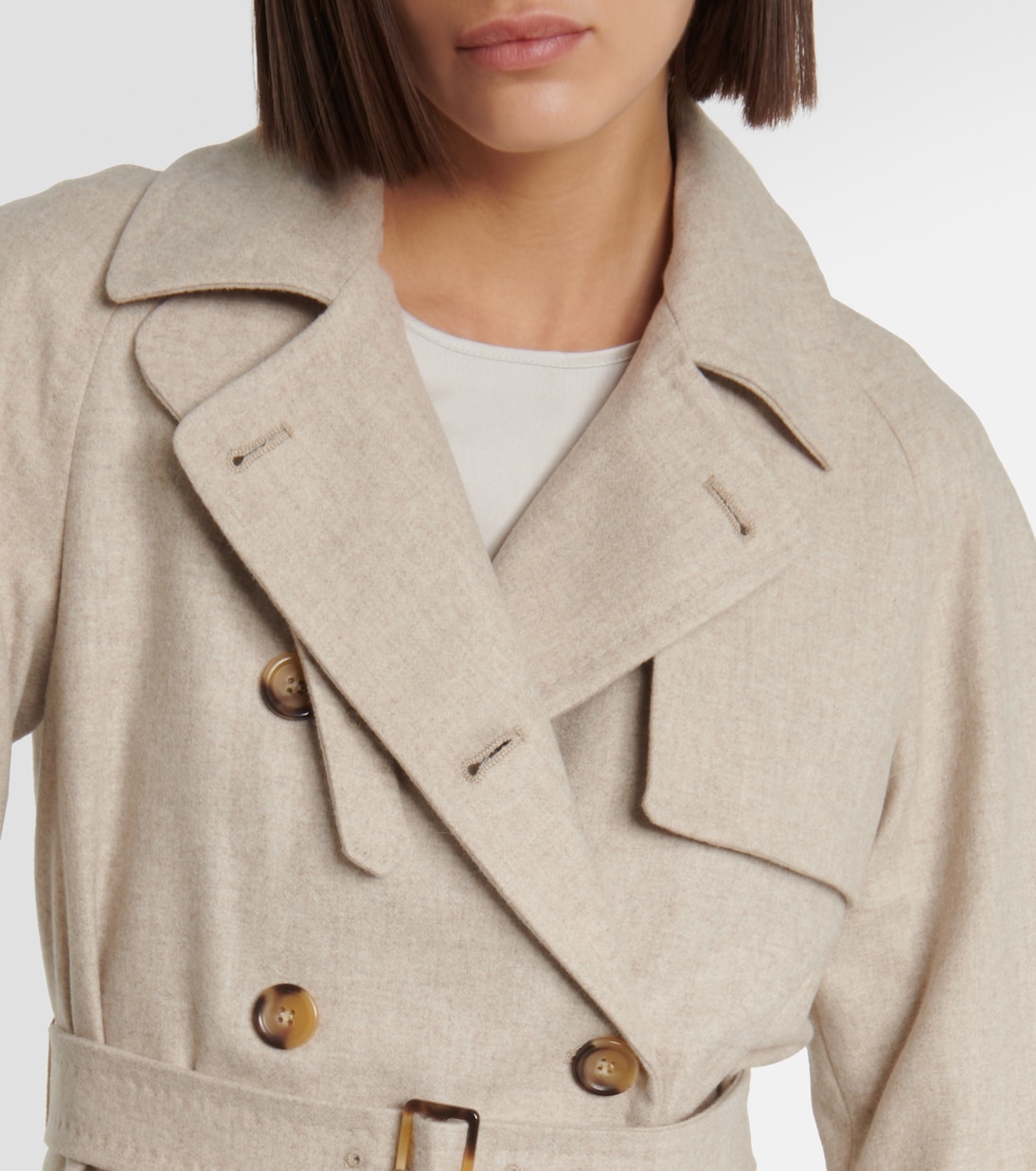 Gabardina Murena mezcla de alpaca y cachemir | Max Mara