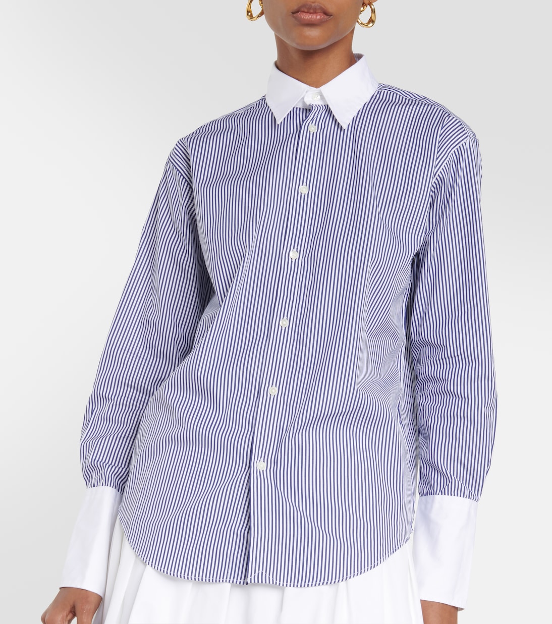 Camiseta de Rayas en Algodón Polo Ralph Lauren para Jóvenes Estilo Fresco