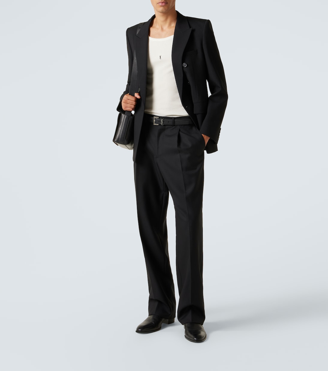 Top en coton à logo | Saint Laurent