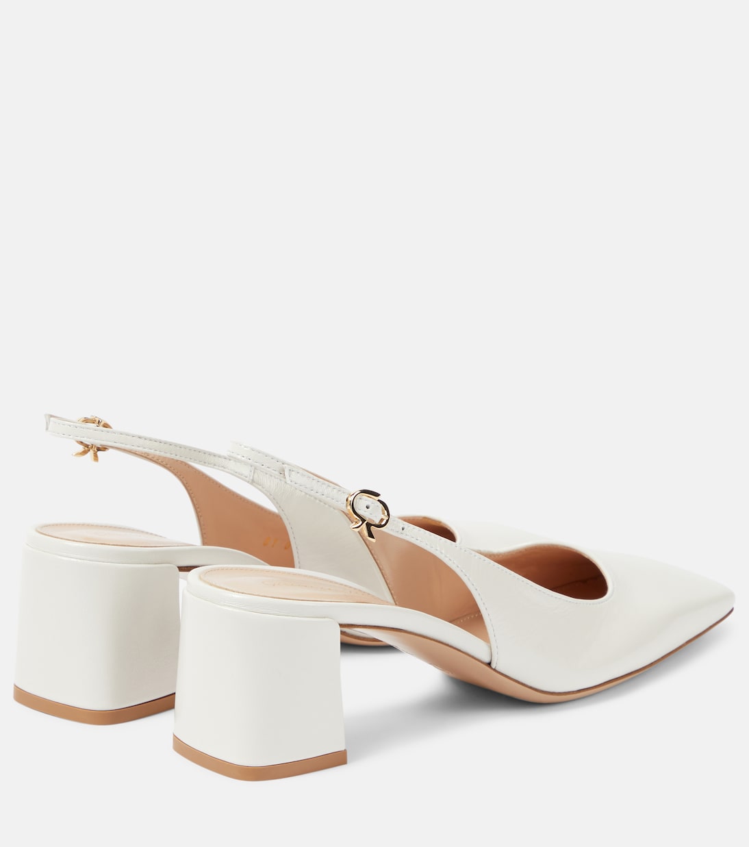 Slingback-Pumps Freeda 55 aus Leder | Gianvito Rossi