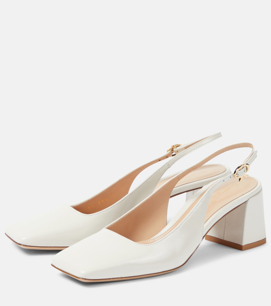 Slingback-Pumps Freeda 55 aus Leder | Gianvito Rossi