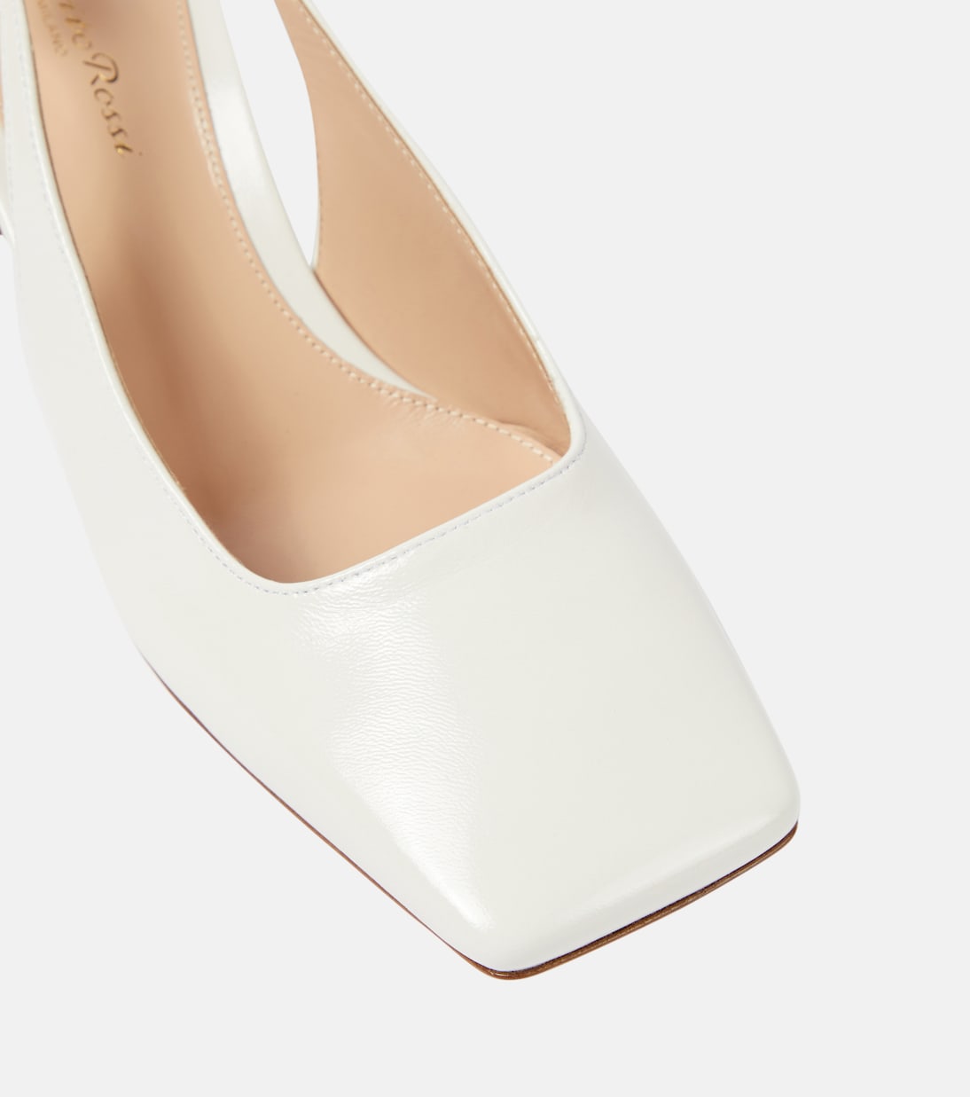 Slingback-Pumps Freeda 55 aus Leder | Gianvito Rossi