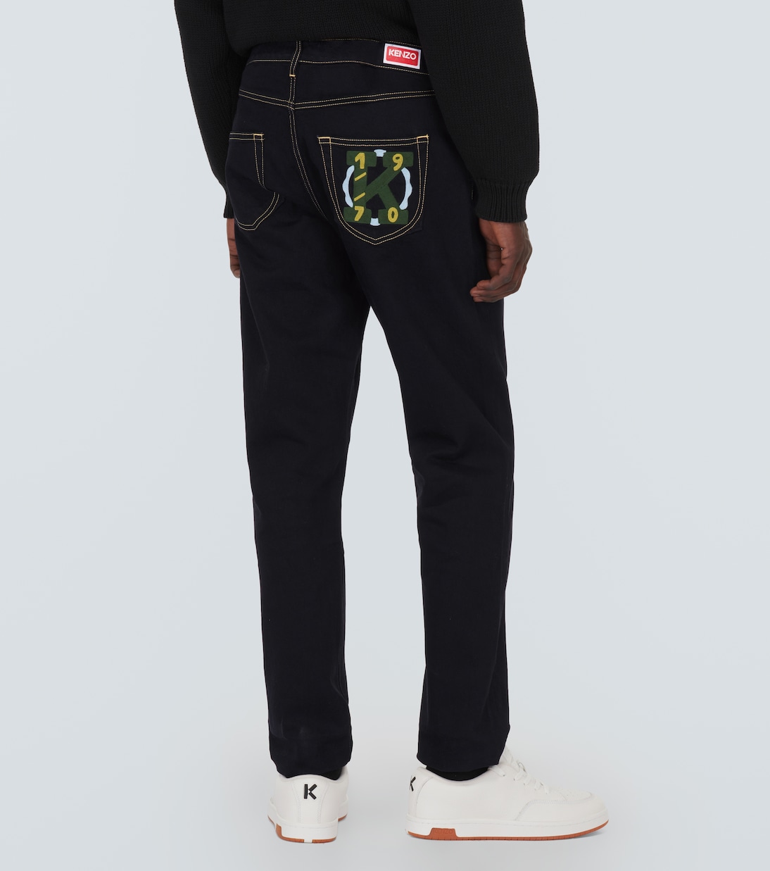 Jean droit Bara à taille mi-haute | Kenzo