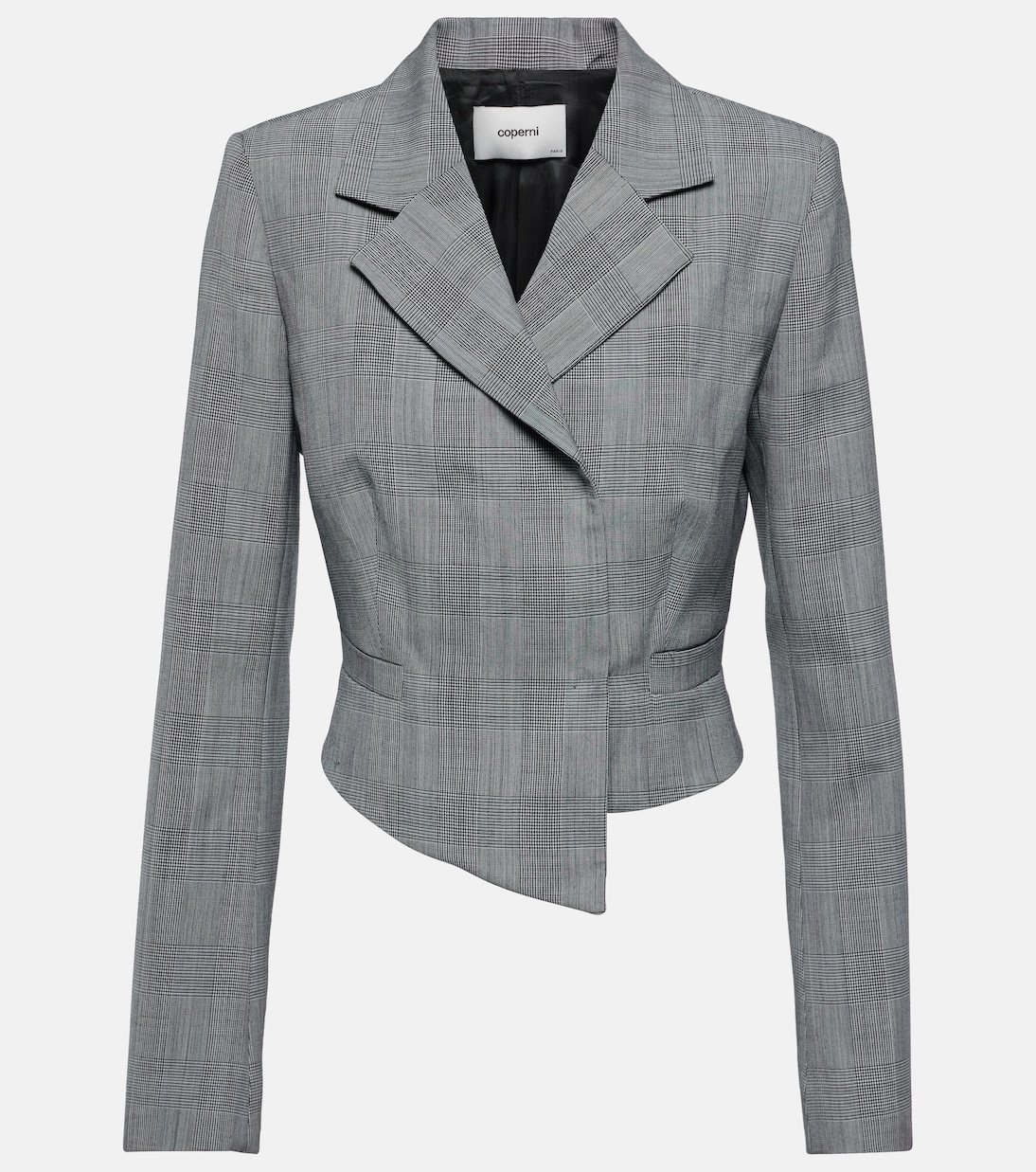 Jacke Prince of Wales aus Schurwolle | Coperni